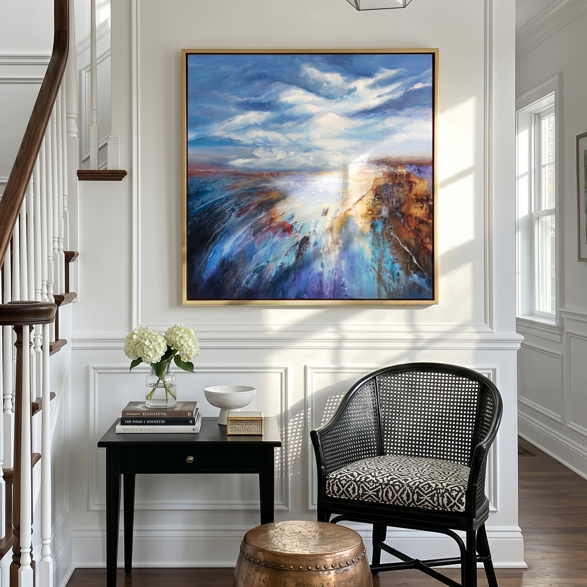 Abstract Canvas Art #AB1019