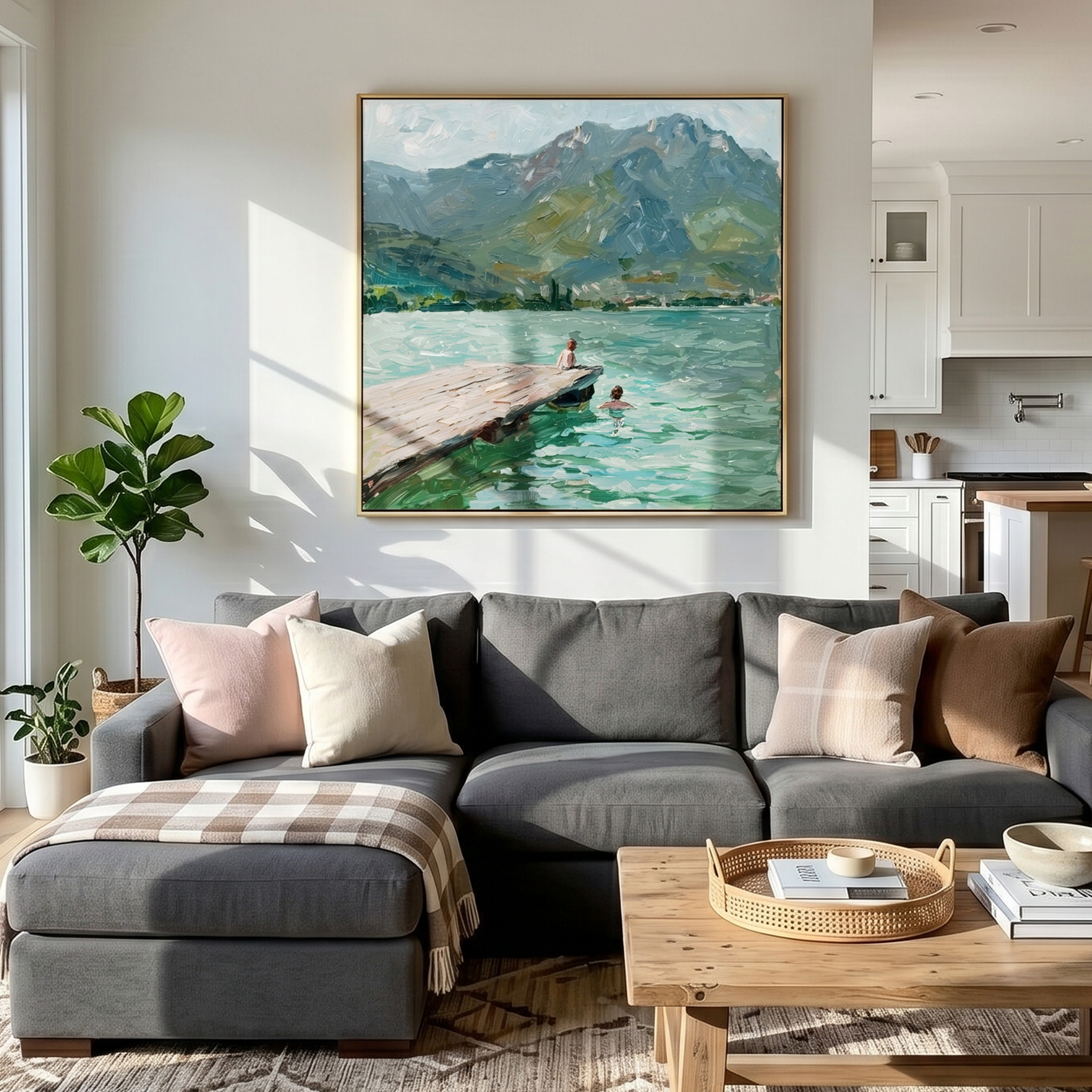 Landscape Canvas Art #LC146