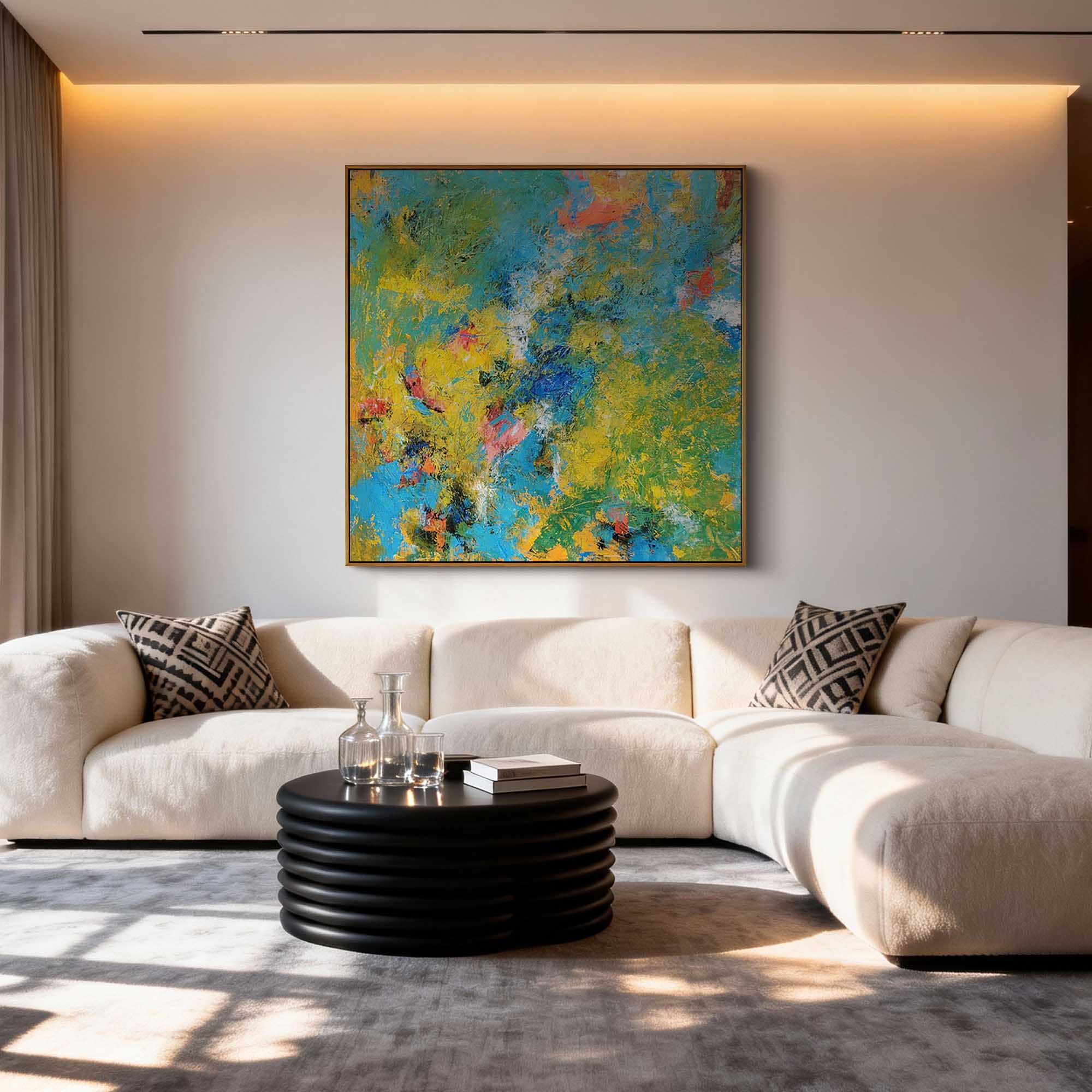 Abstract Canvas Art #AB1000