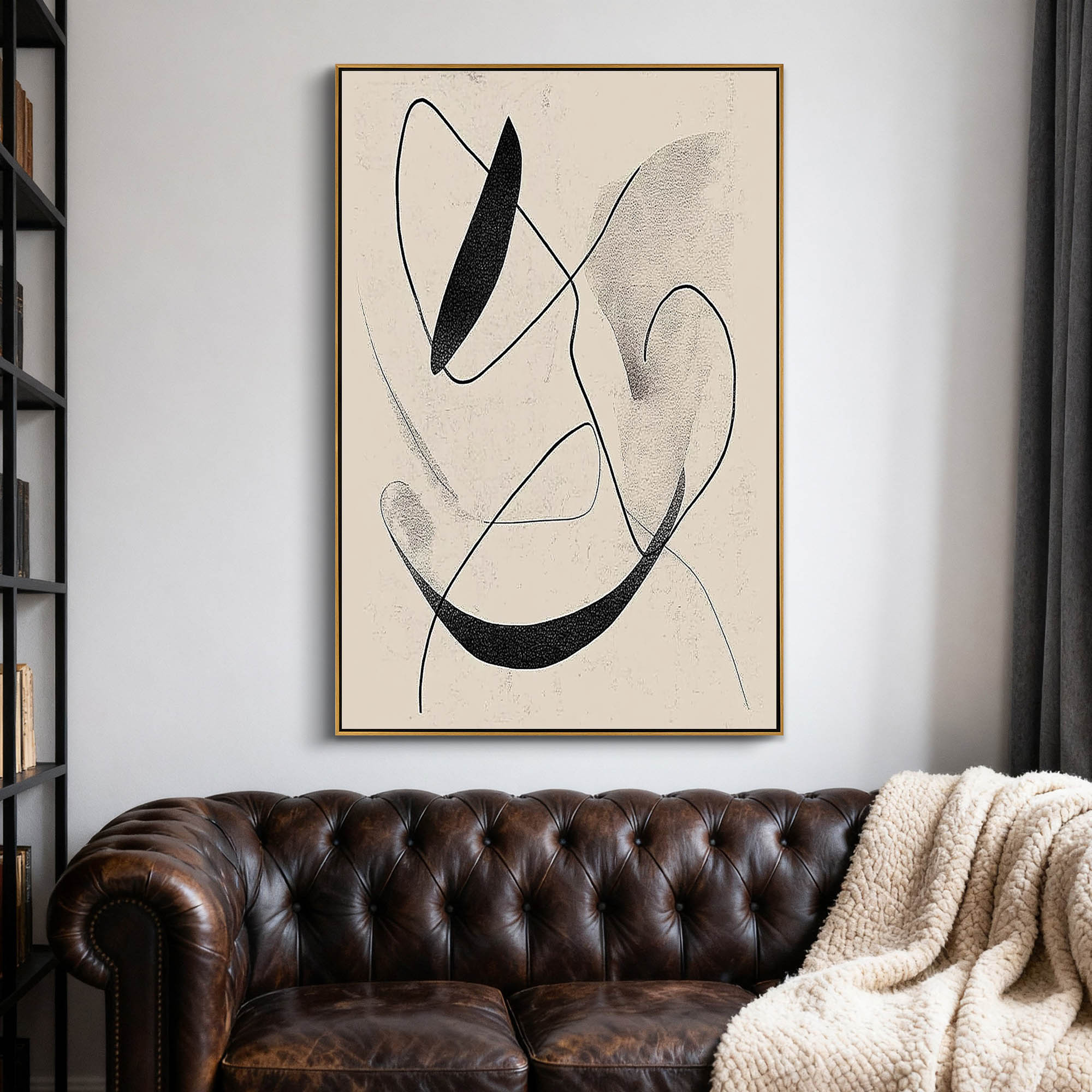 Abstract Canvas Art #AB830