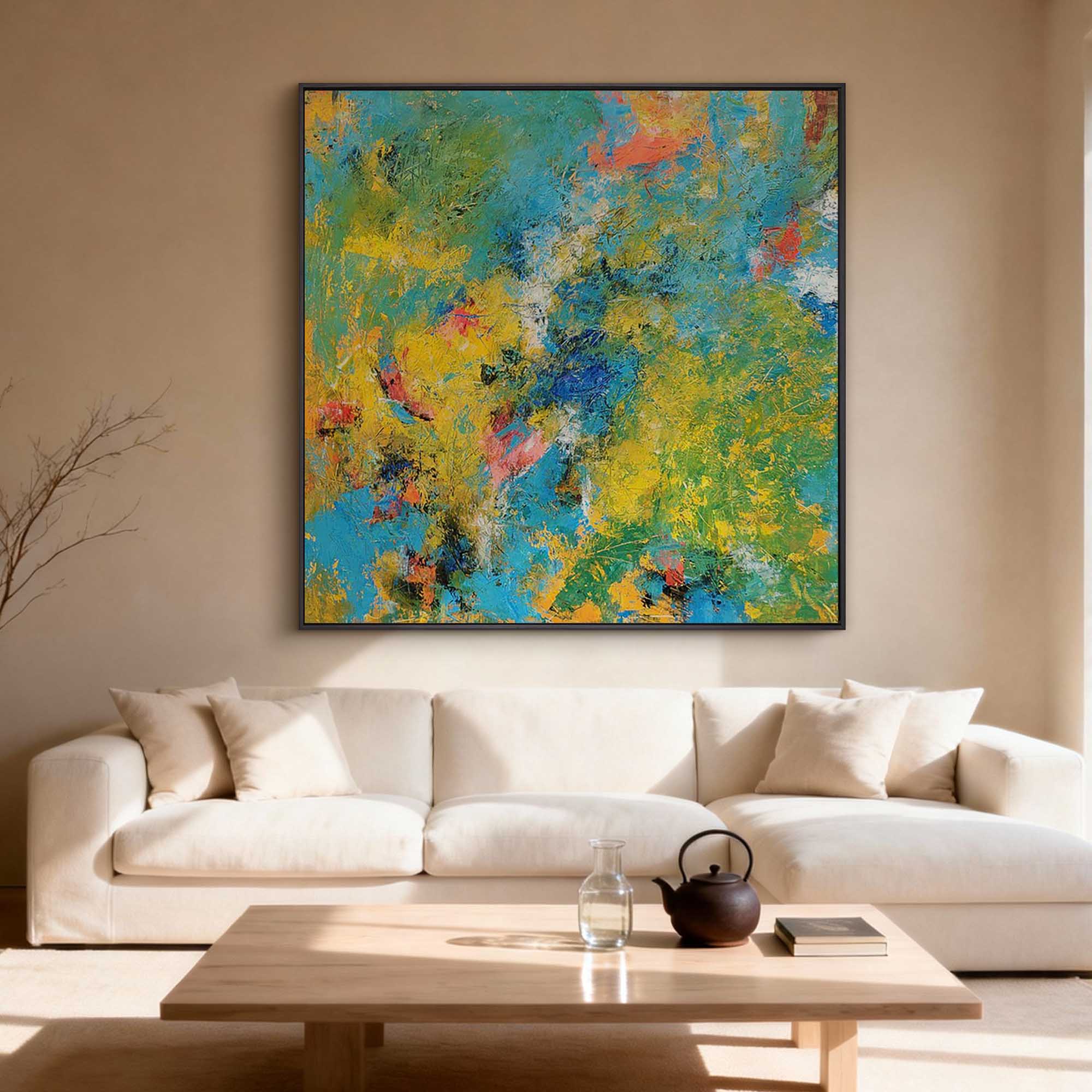 Abstract Canvas Art #AB1000