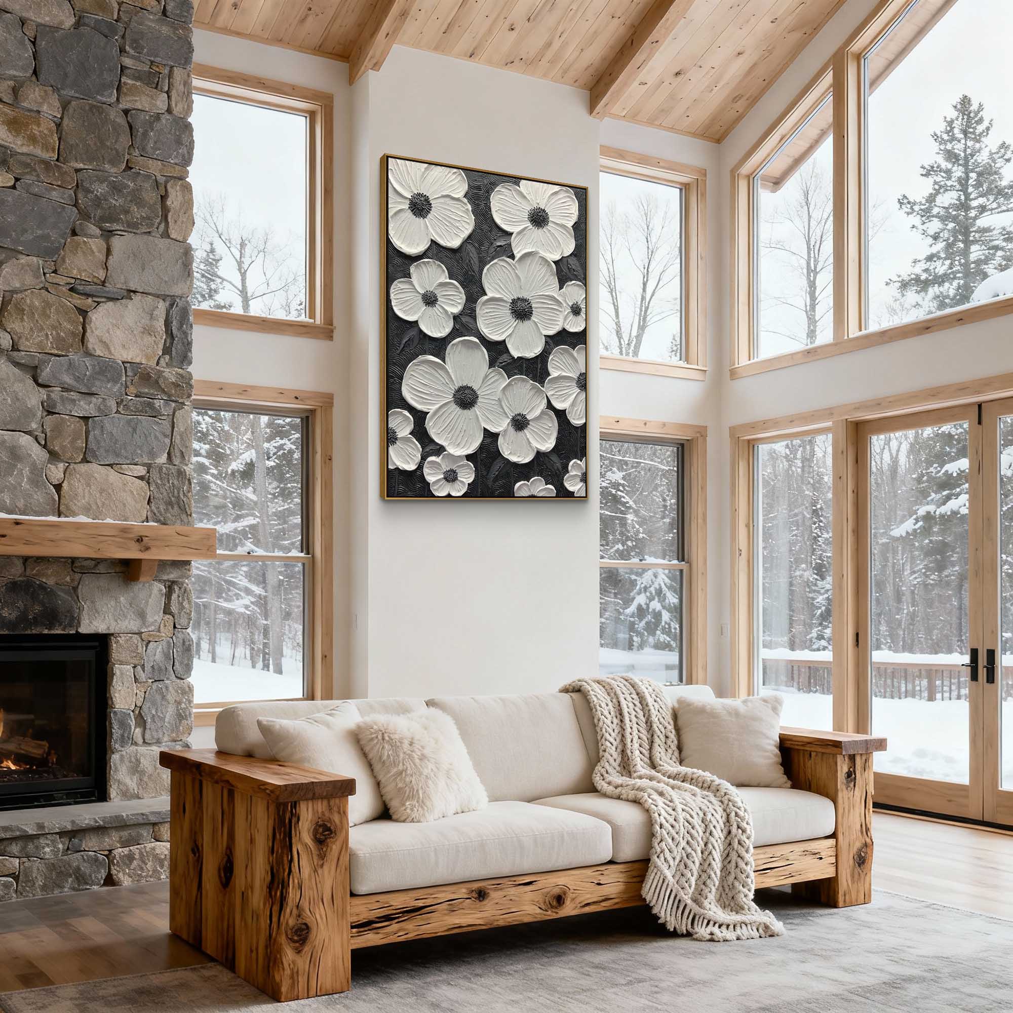 Flower Canvas Art #FL268