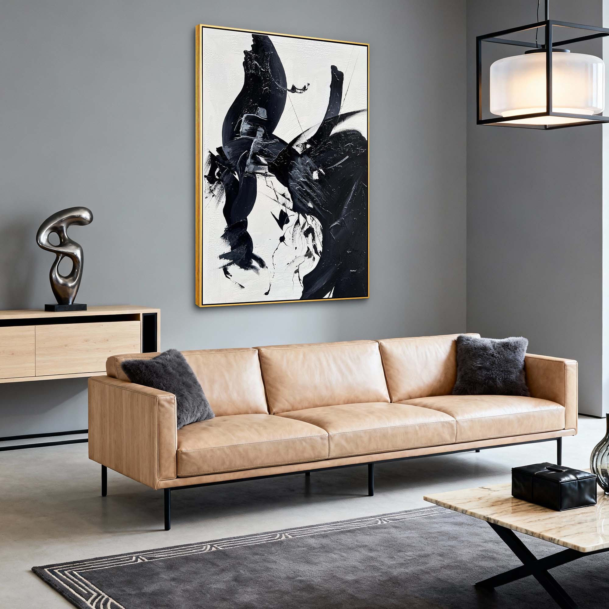 Abstract Canvas Art #AB803