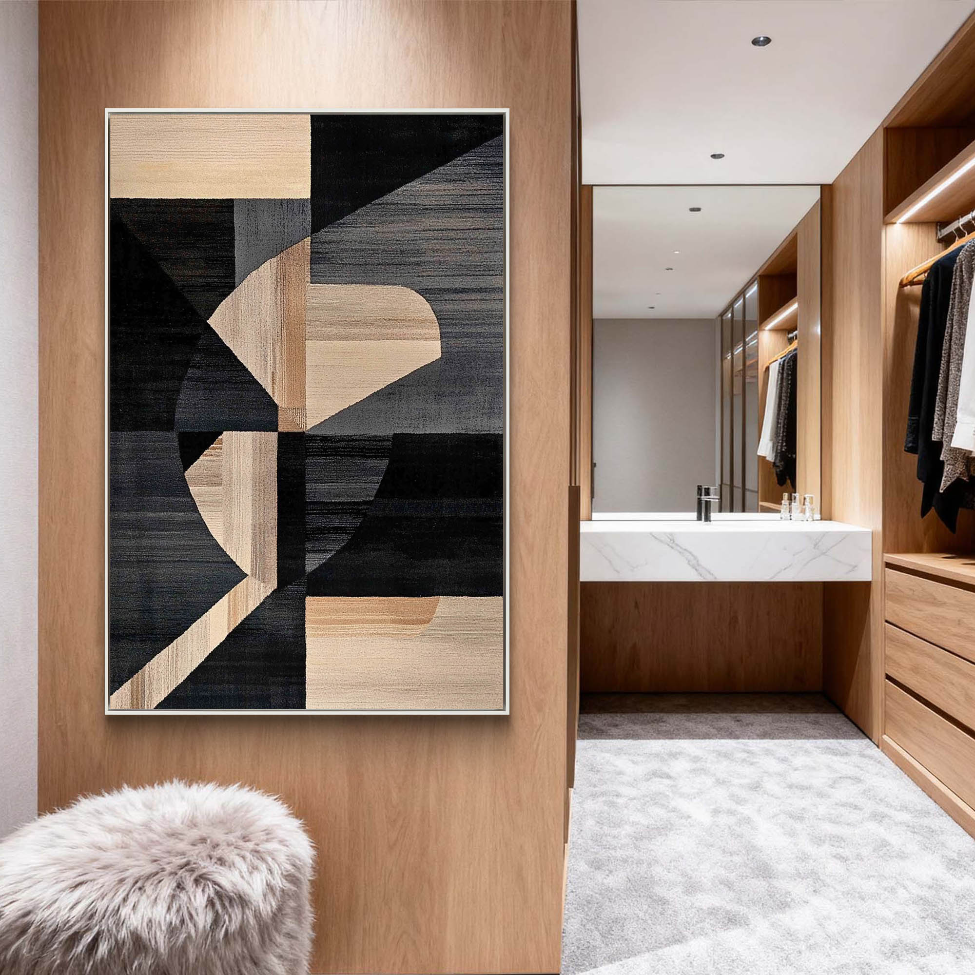 Abstract Canvas Art #AB843