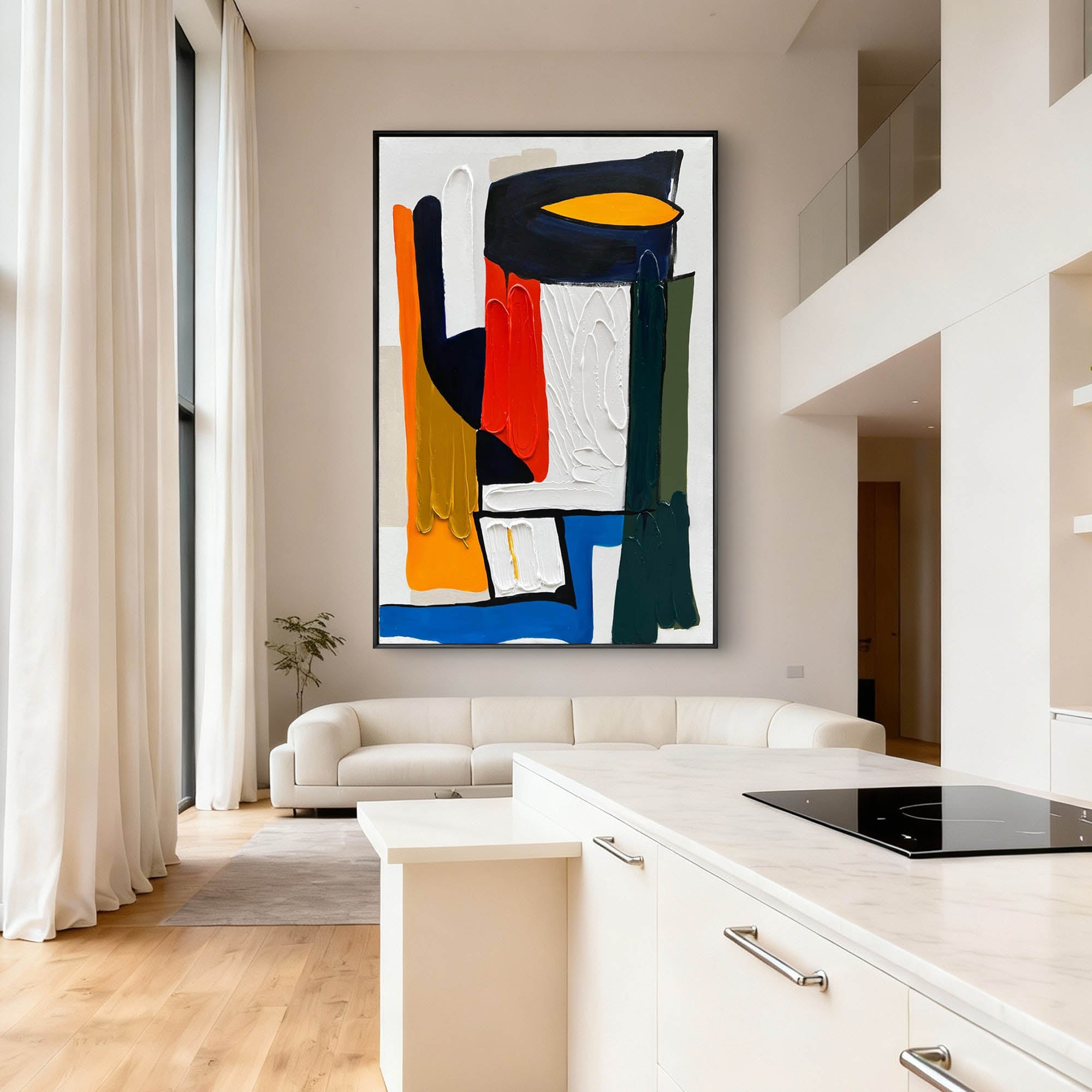 Abstract Canvas Art #AB801