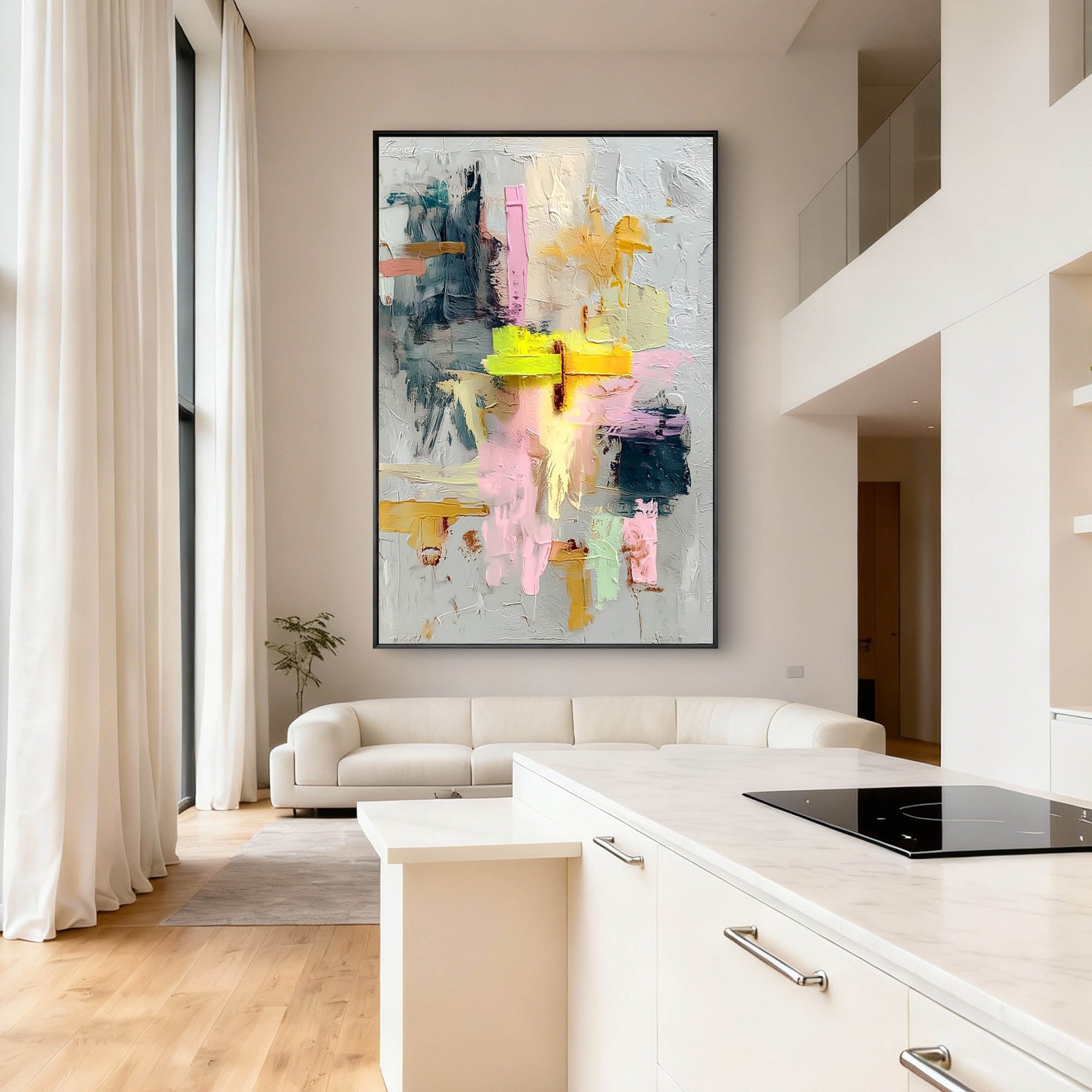 Abstract Canvas Art #AB816