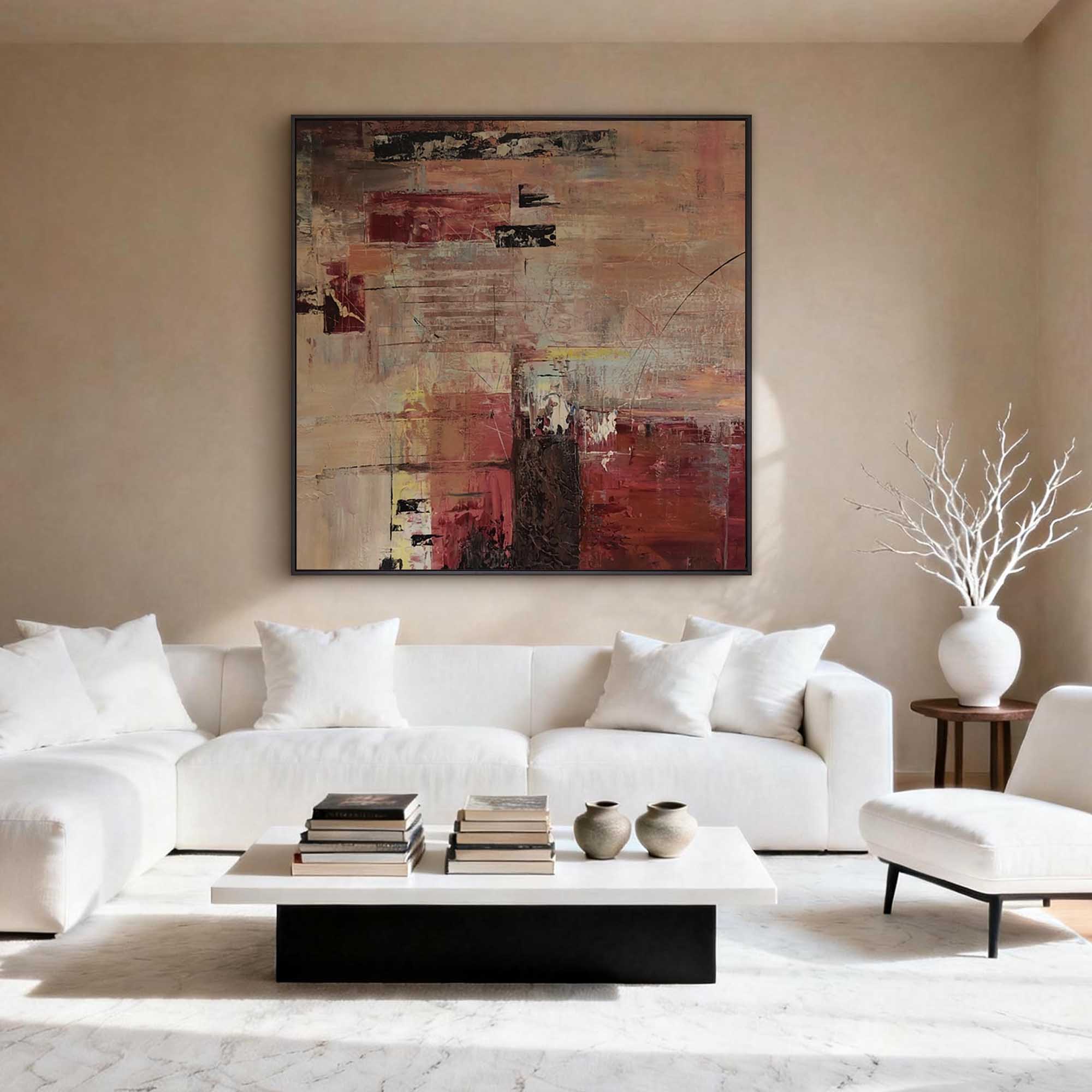 Abstract Canvas Art #AB1012