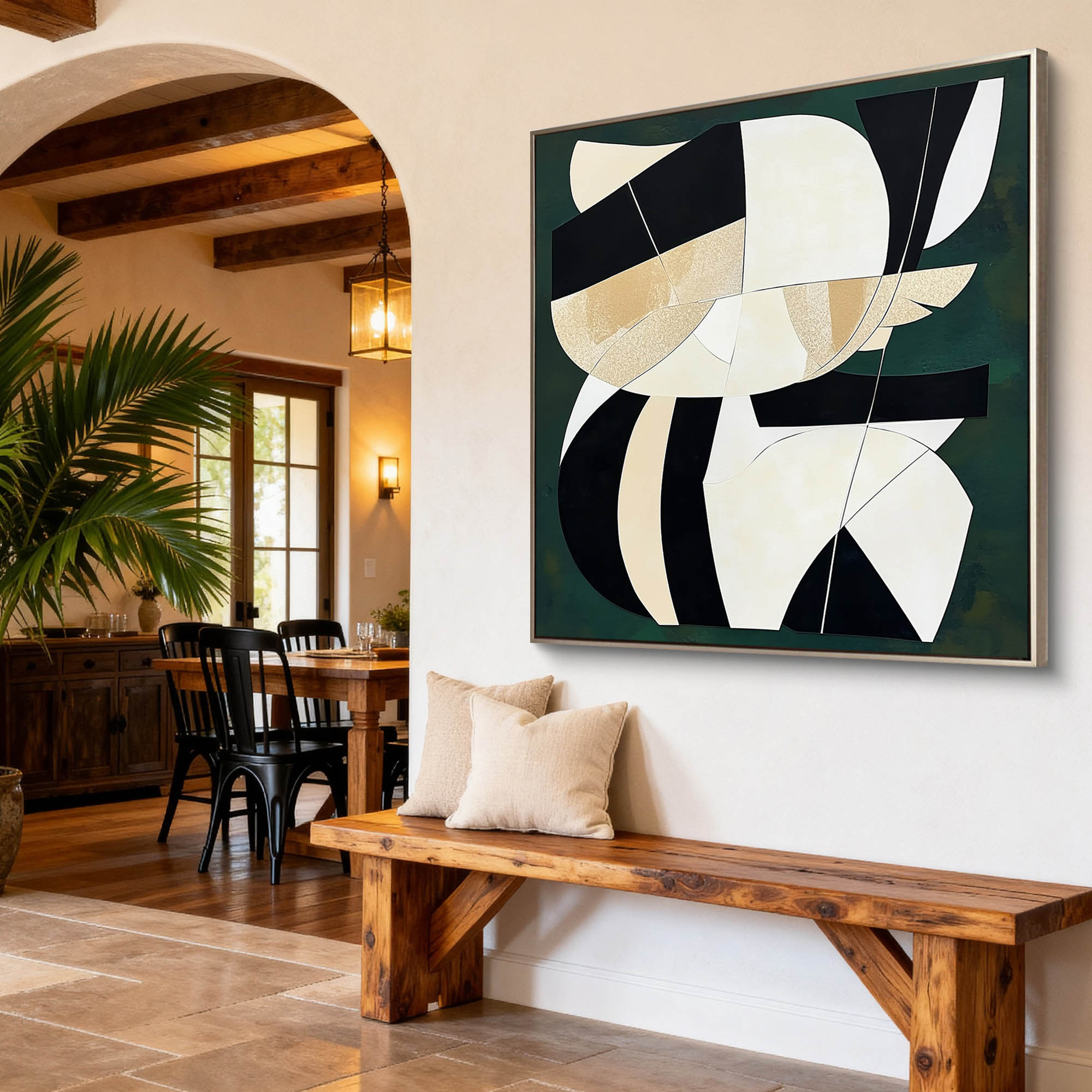 Abstract Canvas Art #AB863