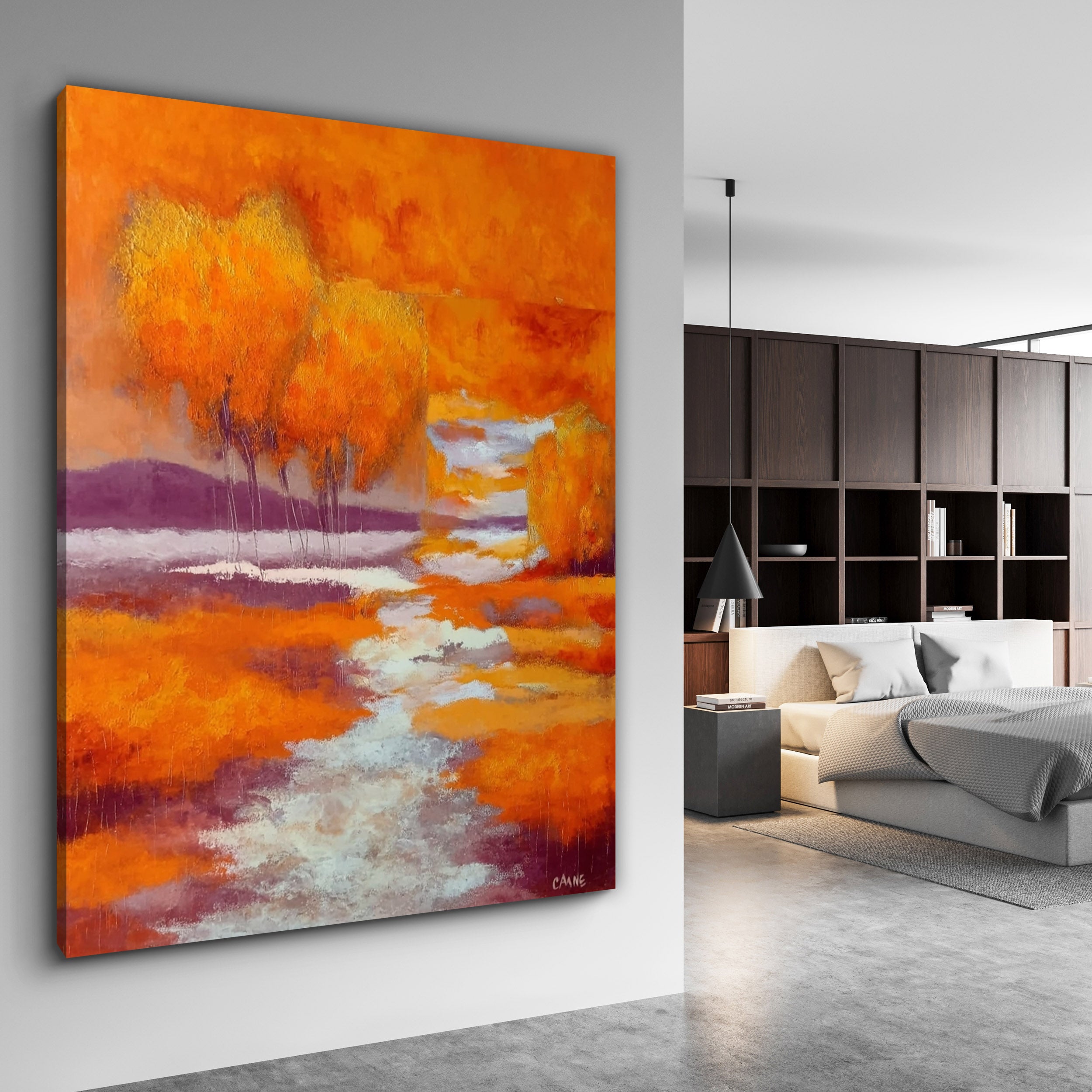 Landscape Canvas Art #LC097