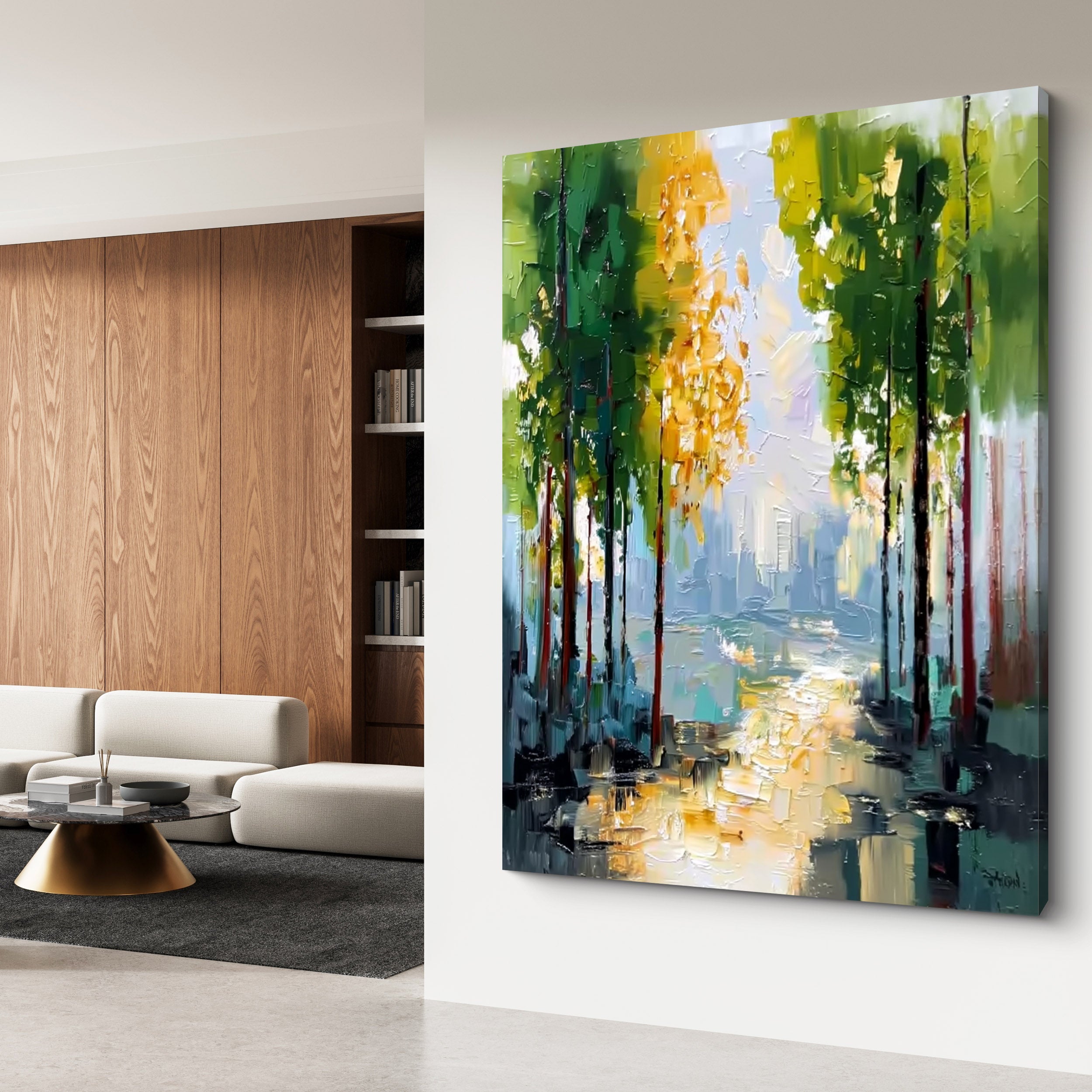 Landscape Canvas Art #LC095