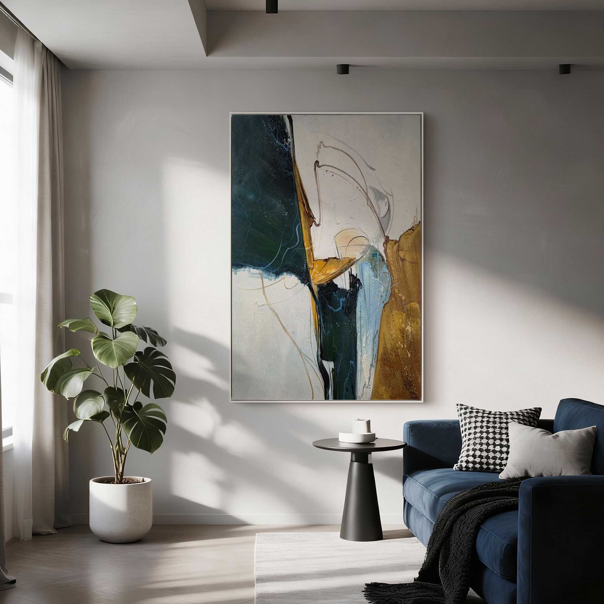 Abstract Canvas Art #AB933