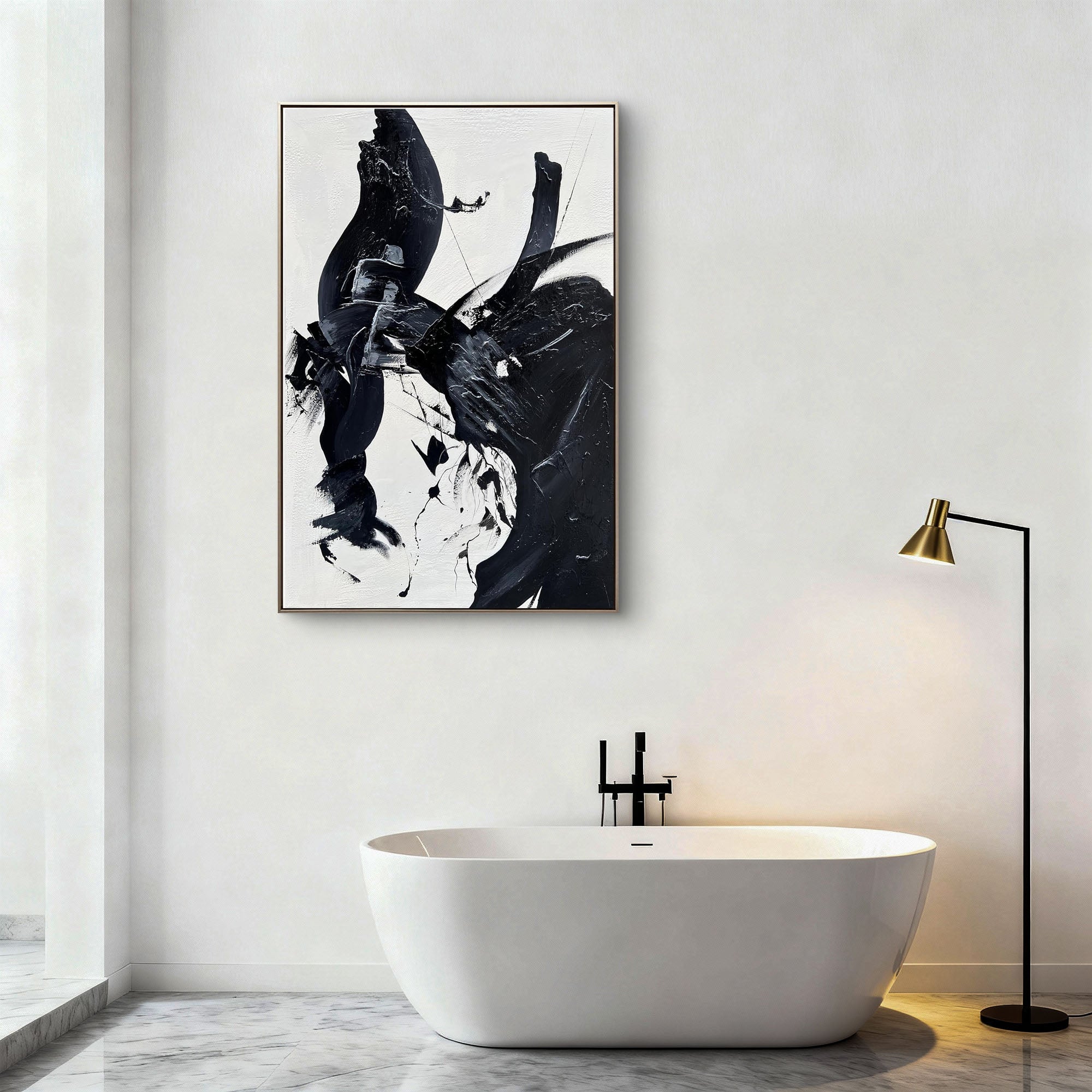 Abstract Canvas Art #AB803