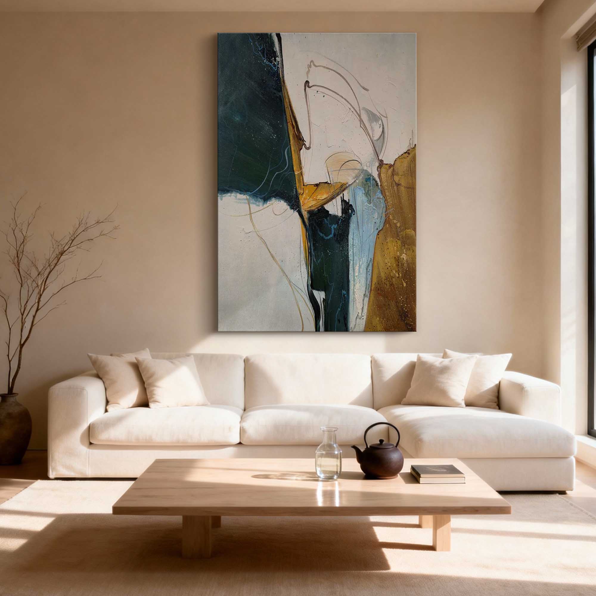 Abstract Canvas Art #AB933