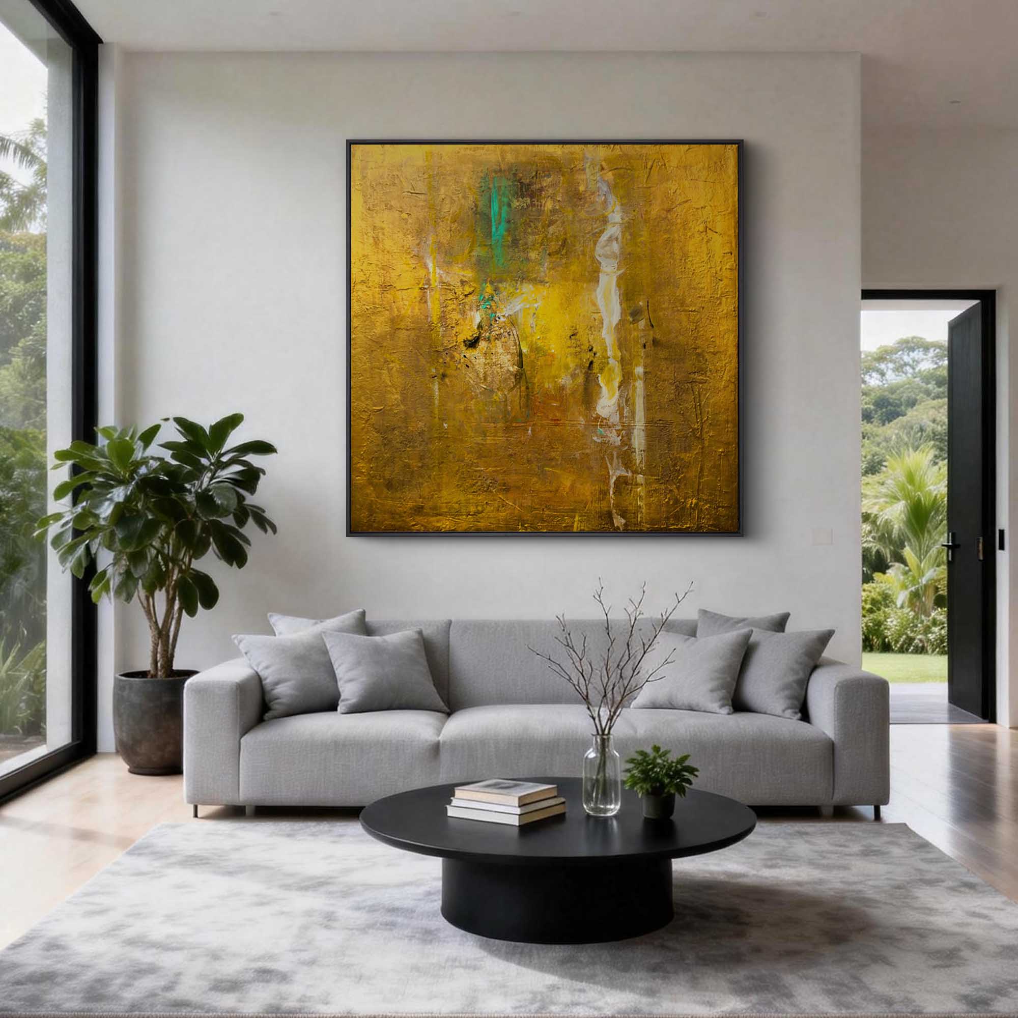 Abstract Canvas Art #AB1016