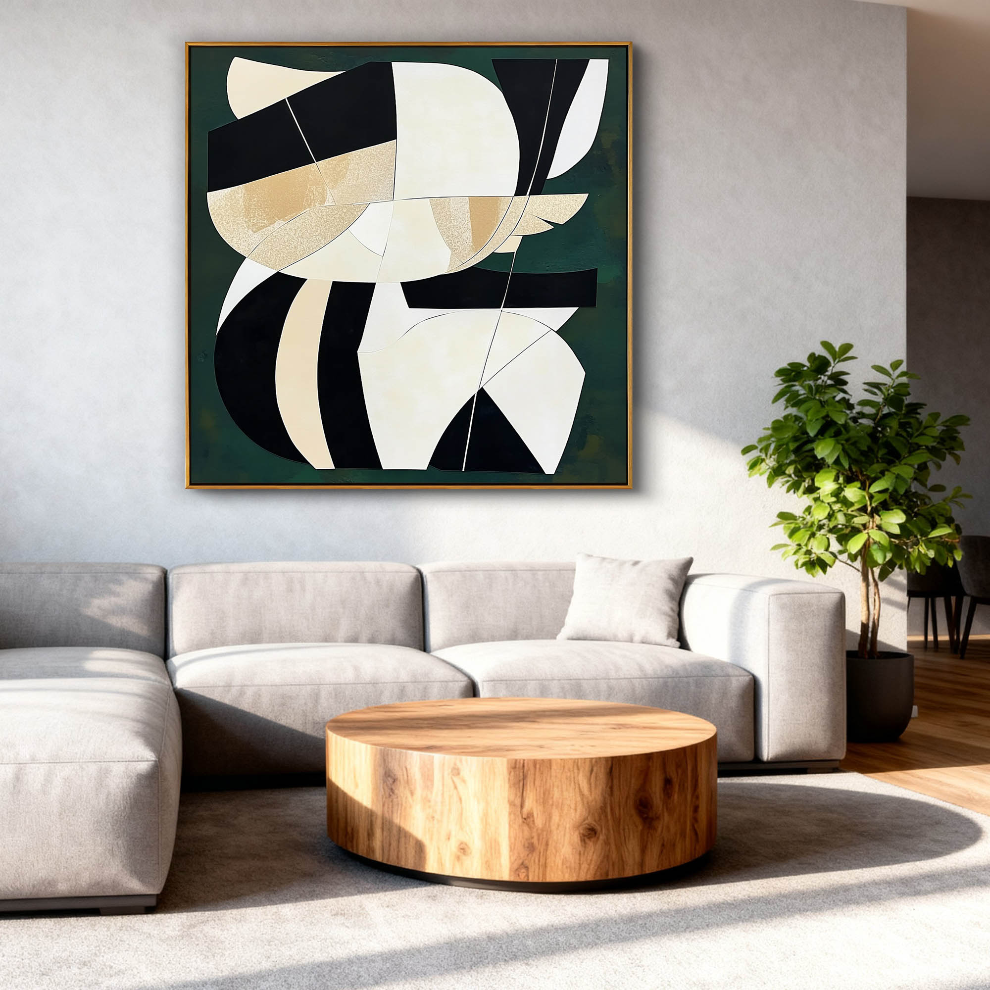 Abstract Canvas Art #AB863