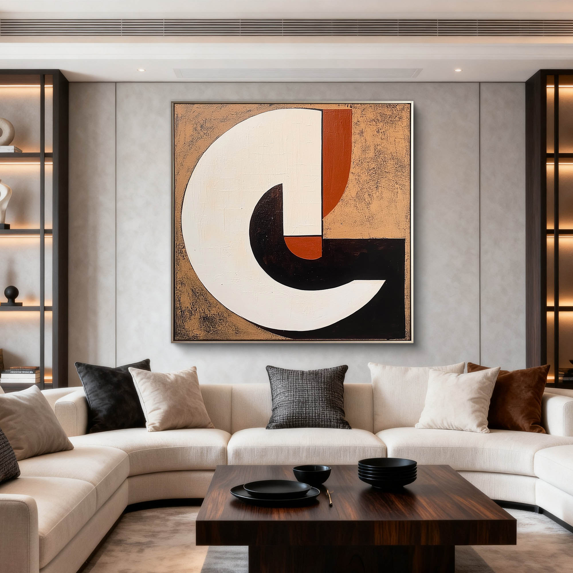 Abstract Canvas Art #AB871