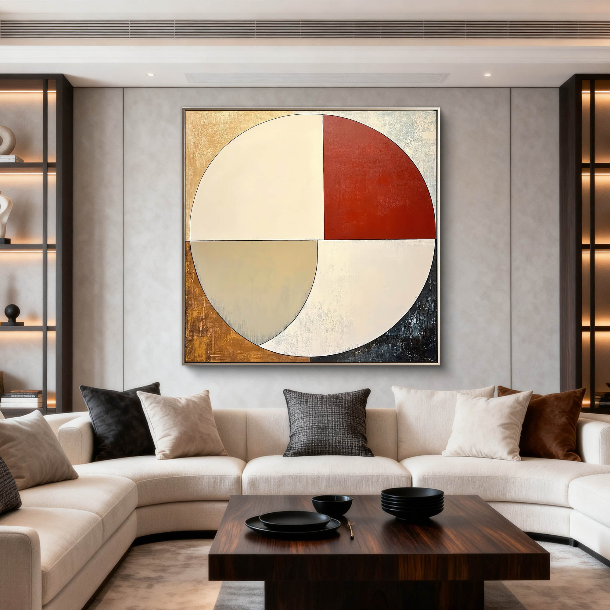 Abstract Canvas Art #AB870