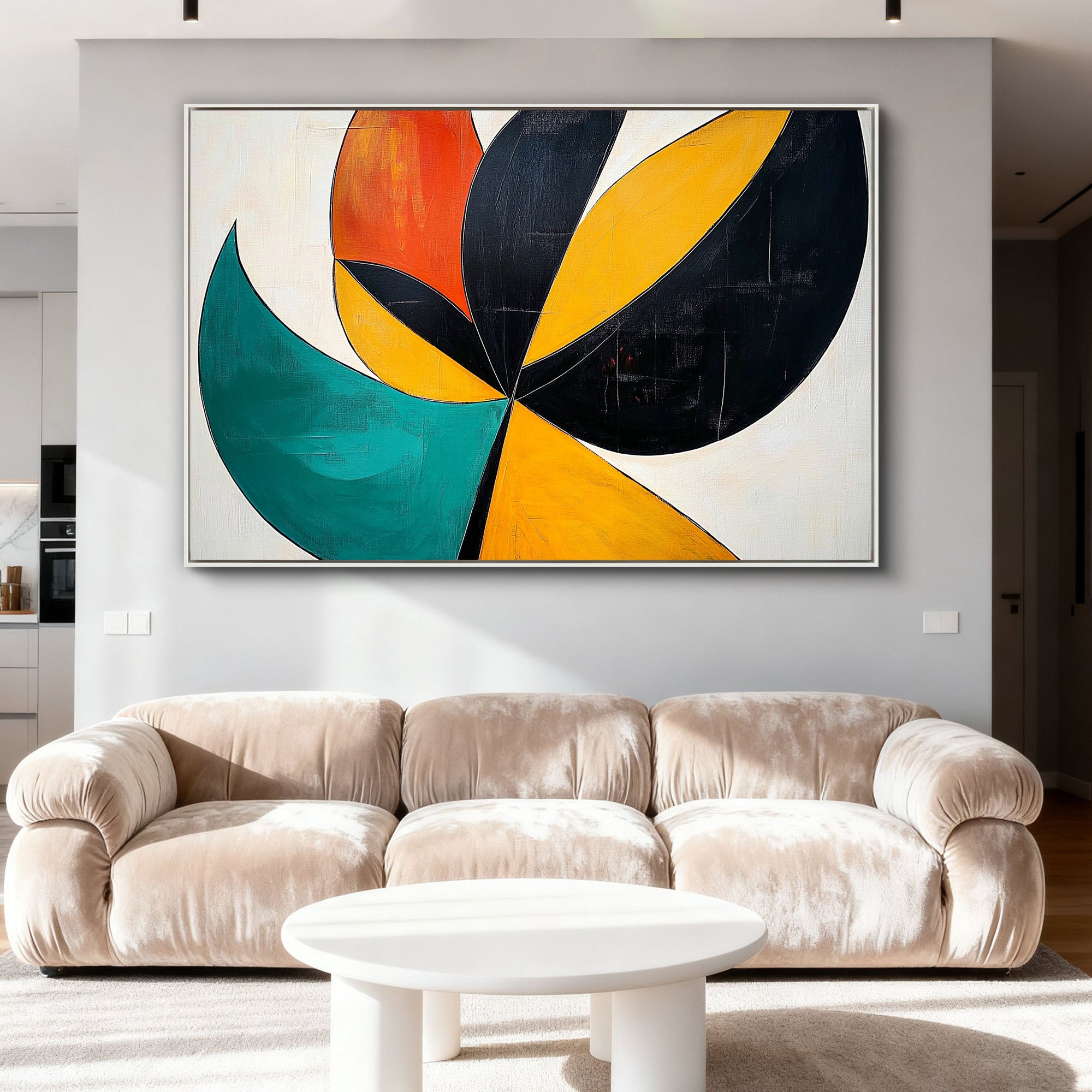 Abstract Canvas Art #AB826