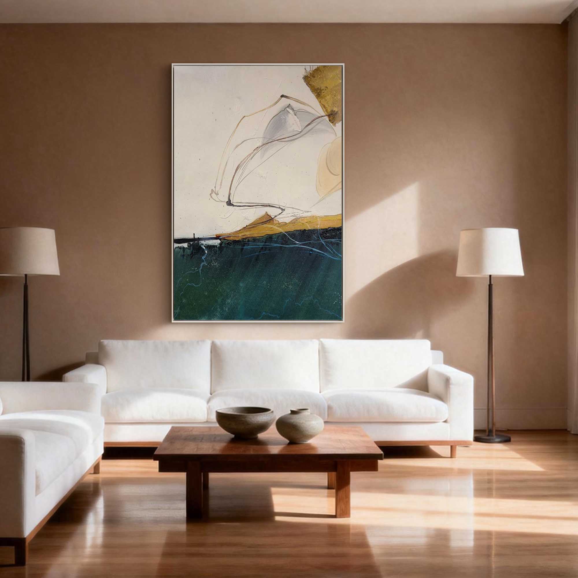 Abstract Canvas Art #AB934