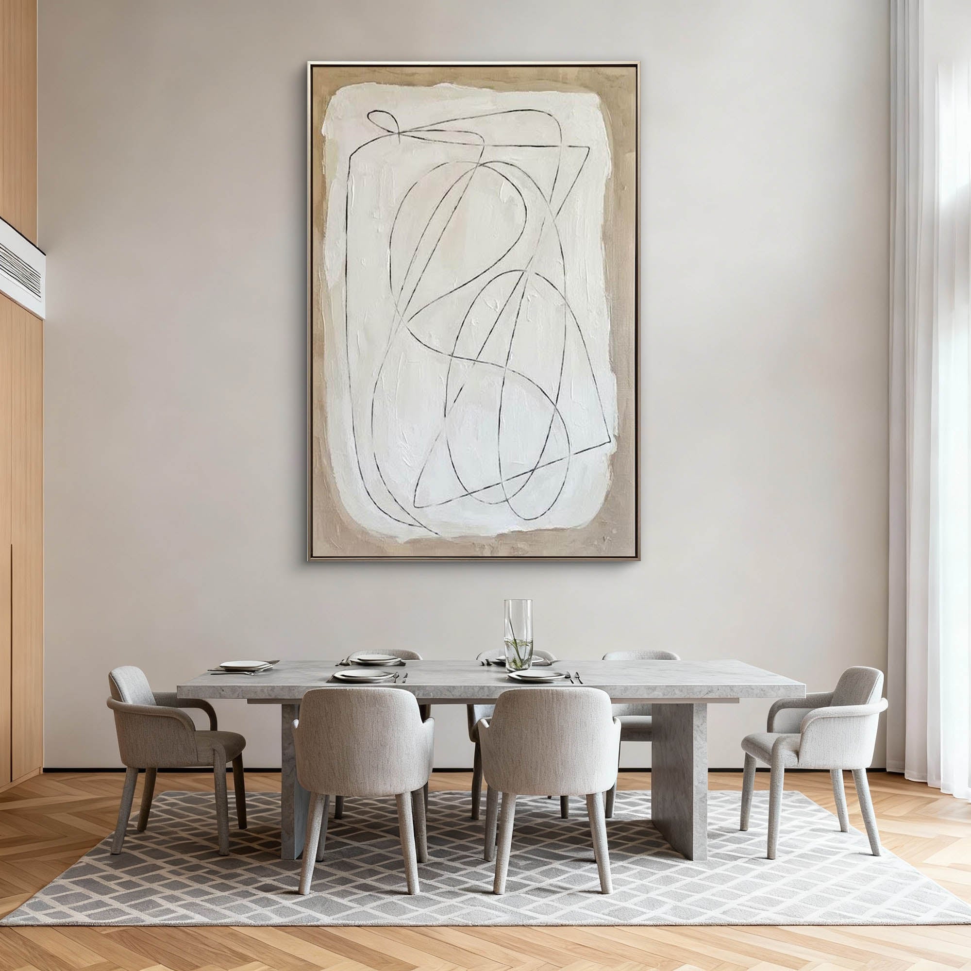 Abstract Canvas Art #AB898