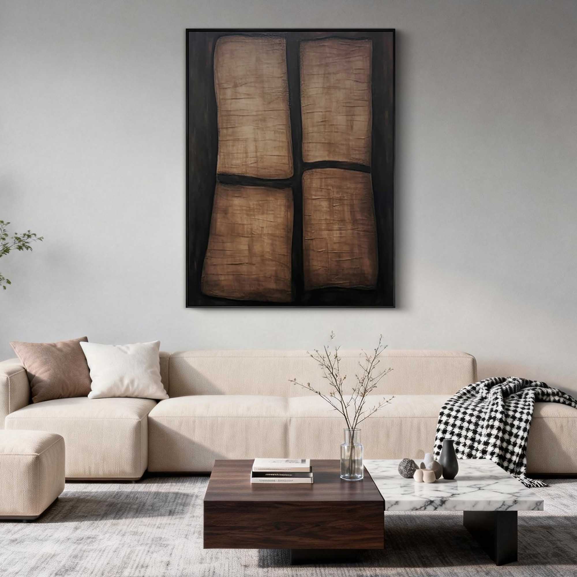 Abstract Canvas Art #AB978