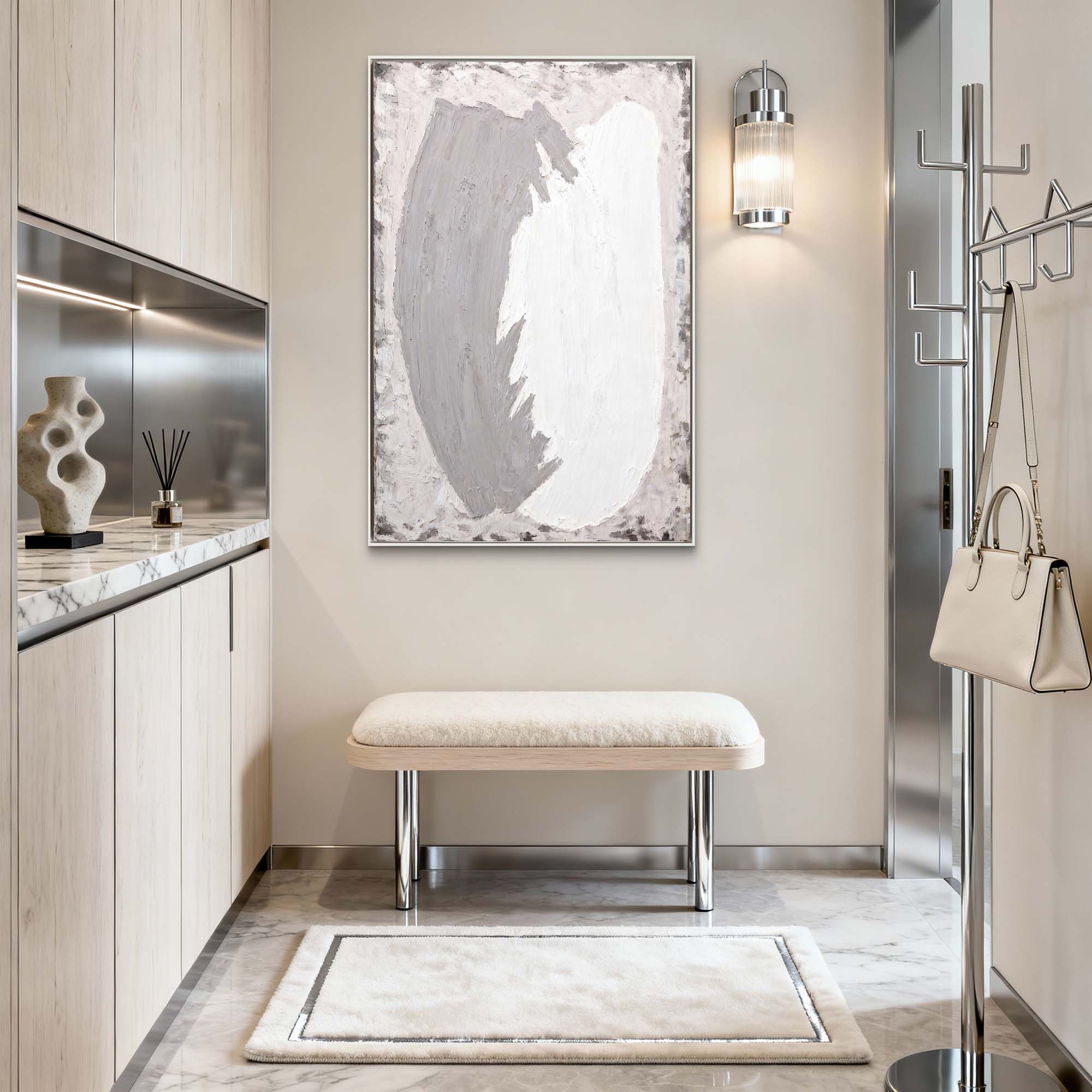 Abstract Canvas Art #AB909