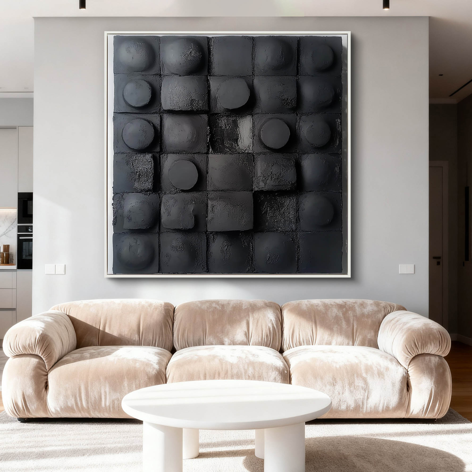 Abstract Canvas Art #AB857