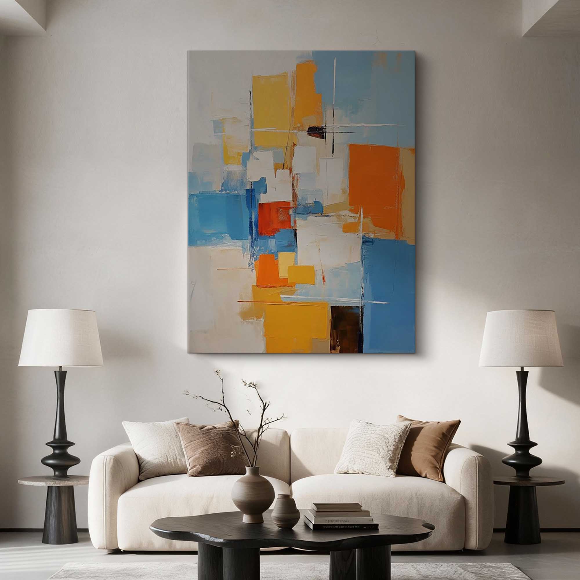 Abstract Canvas Art #AB962