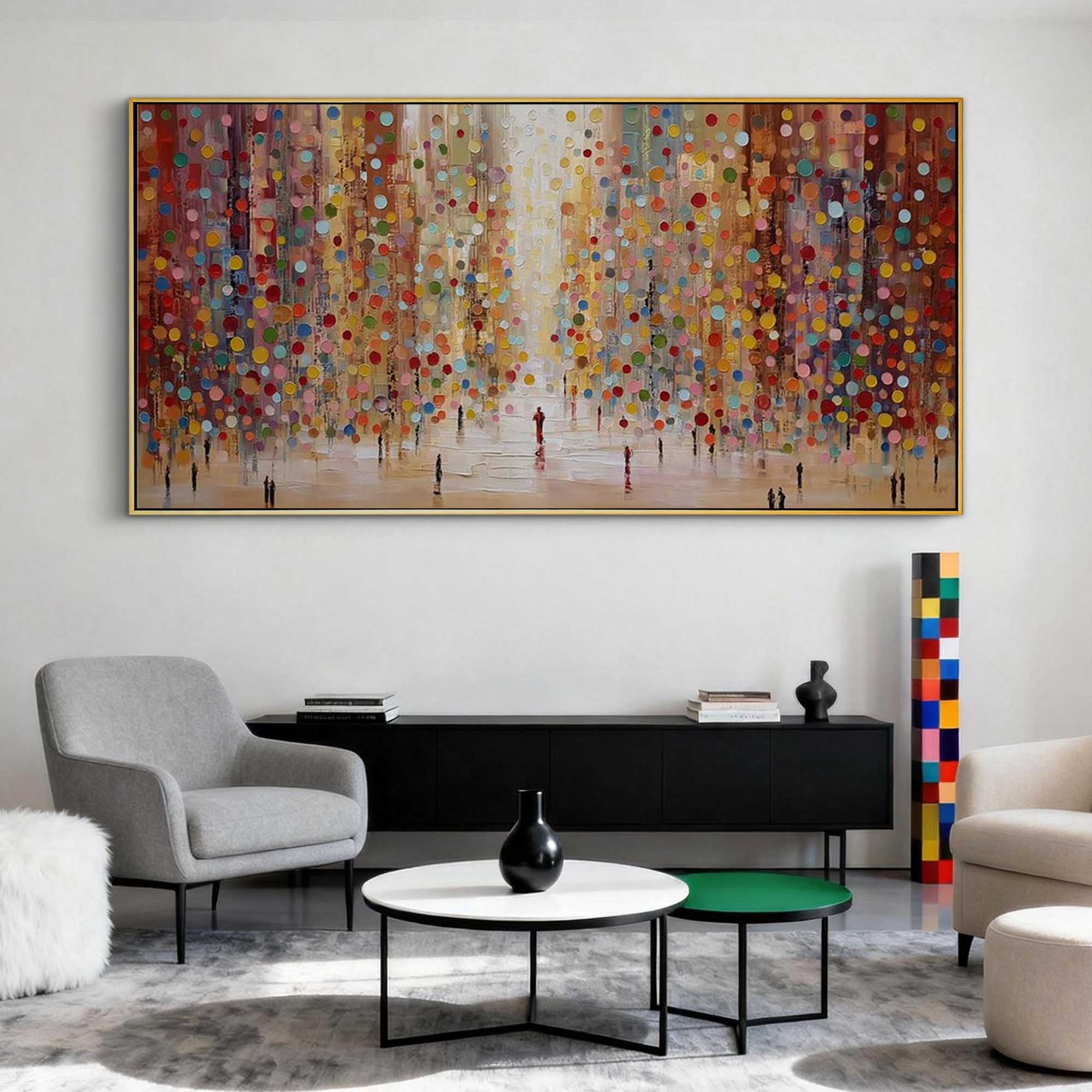 Abstract Canvas Art #AB989