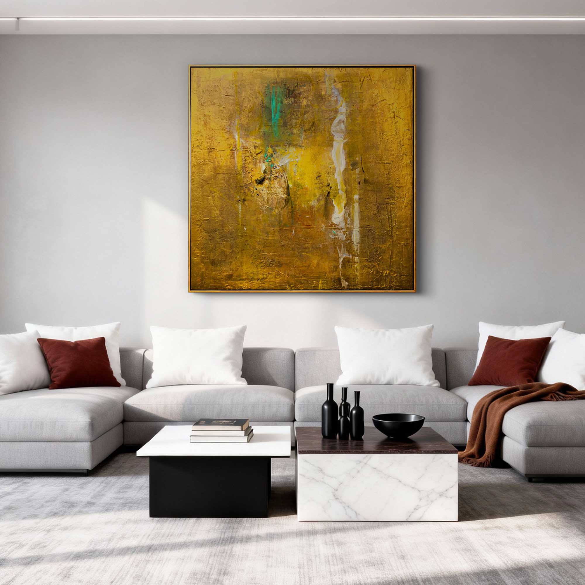Abstract Canvas Art #AB1016