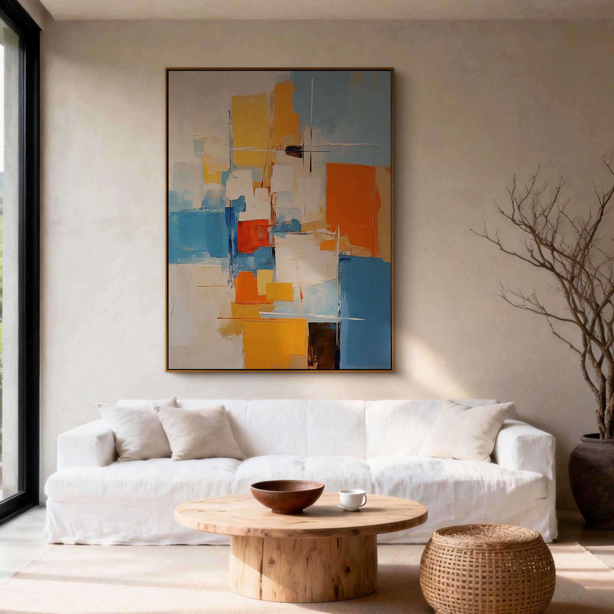 Abstract Canvas Art #AB962