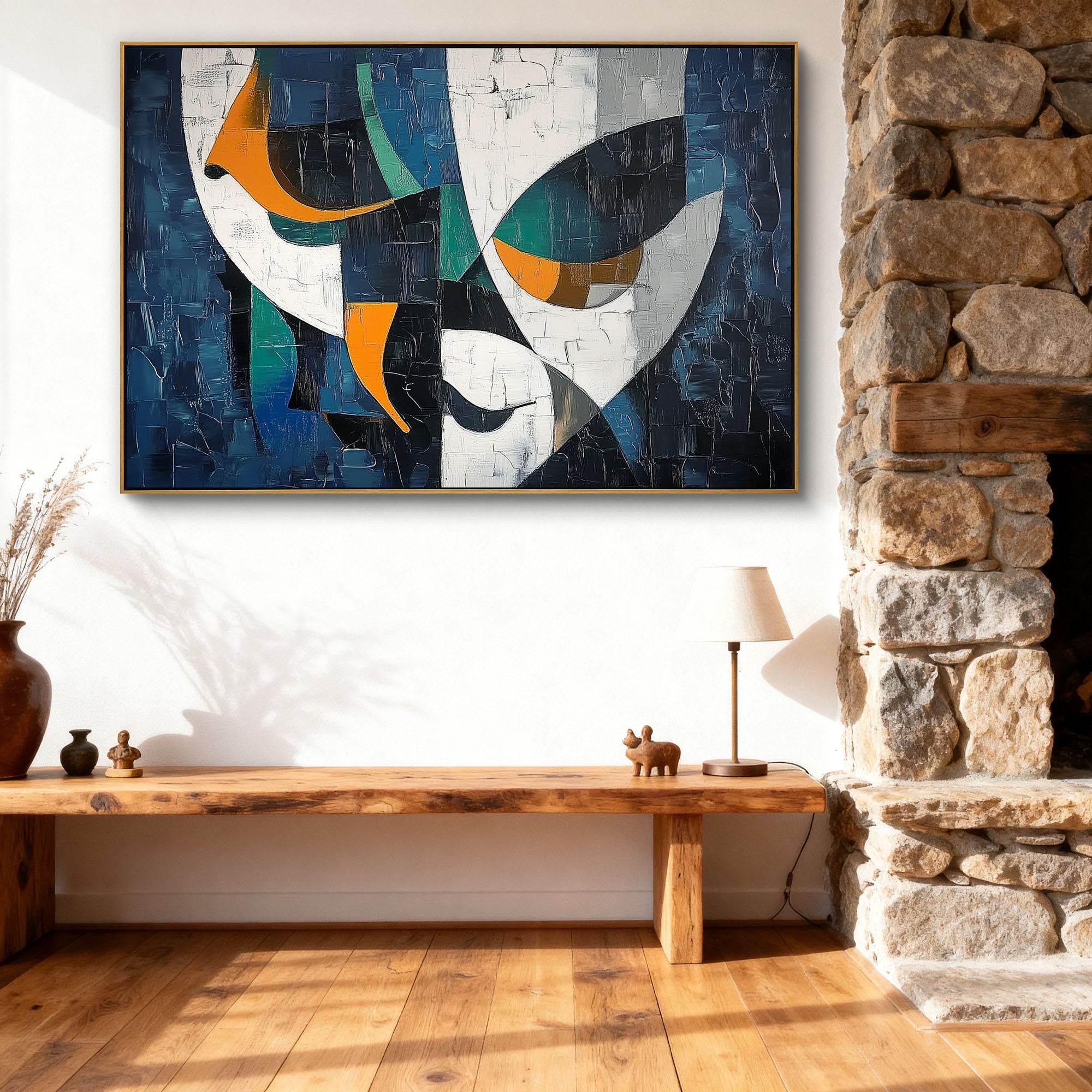 Abstract Canvas Art #AB822