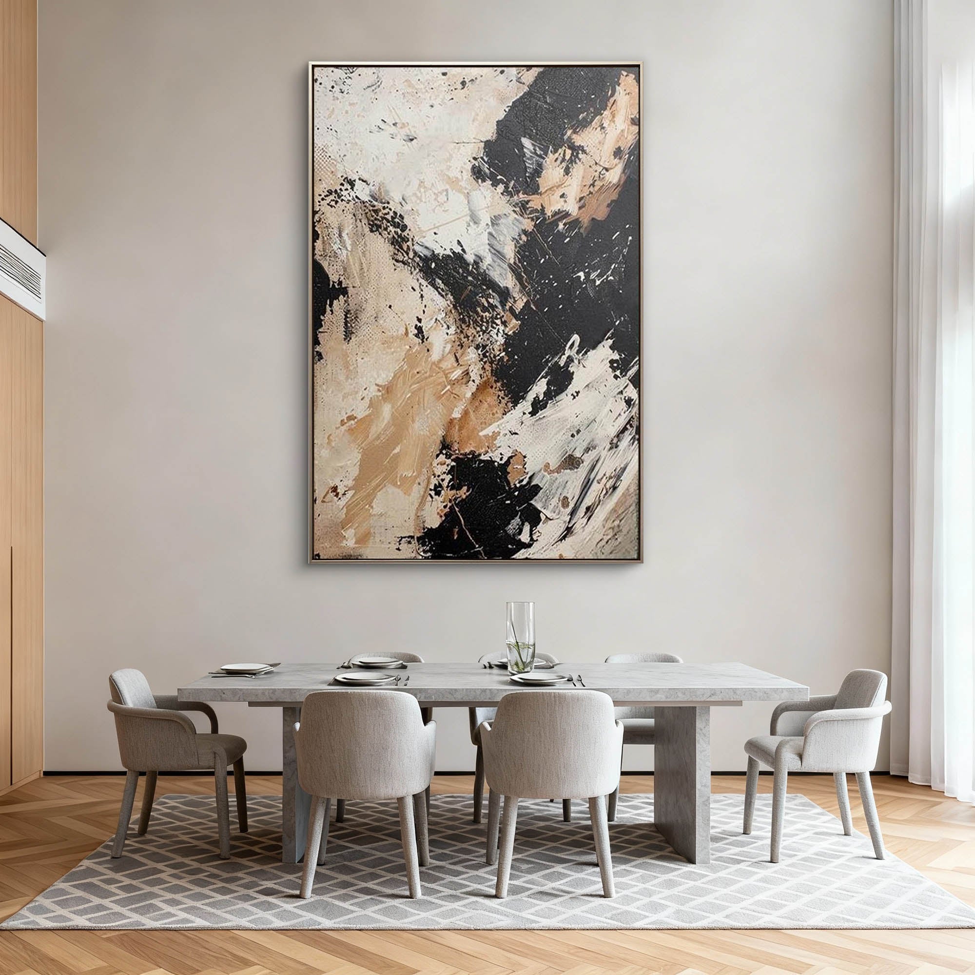 Abstract Canvas Art #AB889