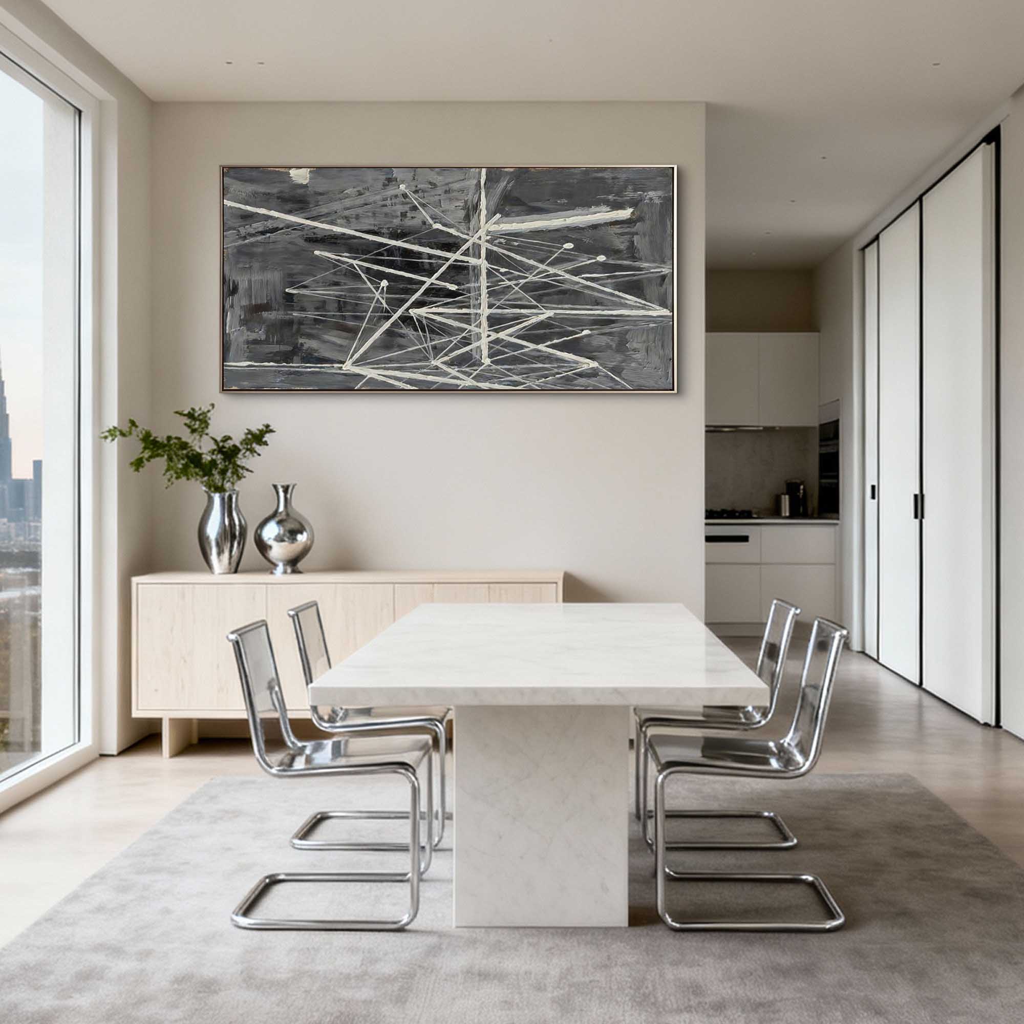 Abstract Canvas Art #AB879