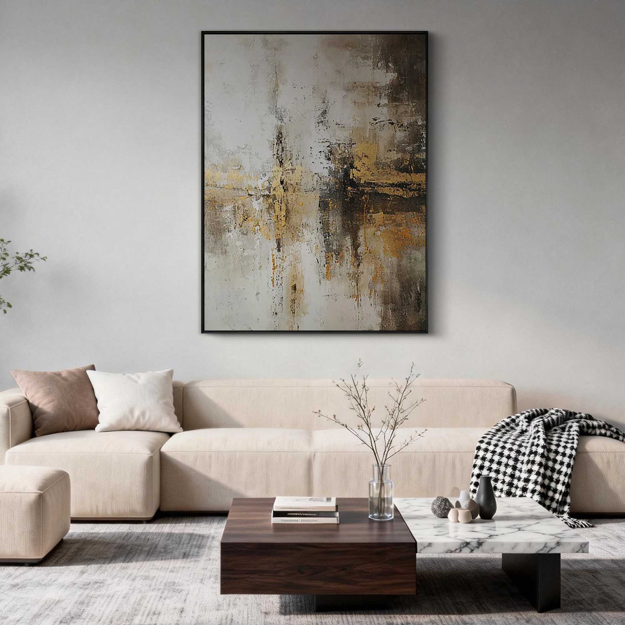Abstract Canvas Art #AB968