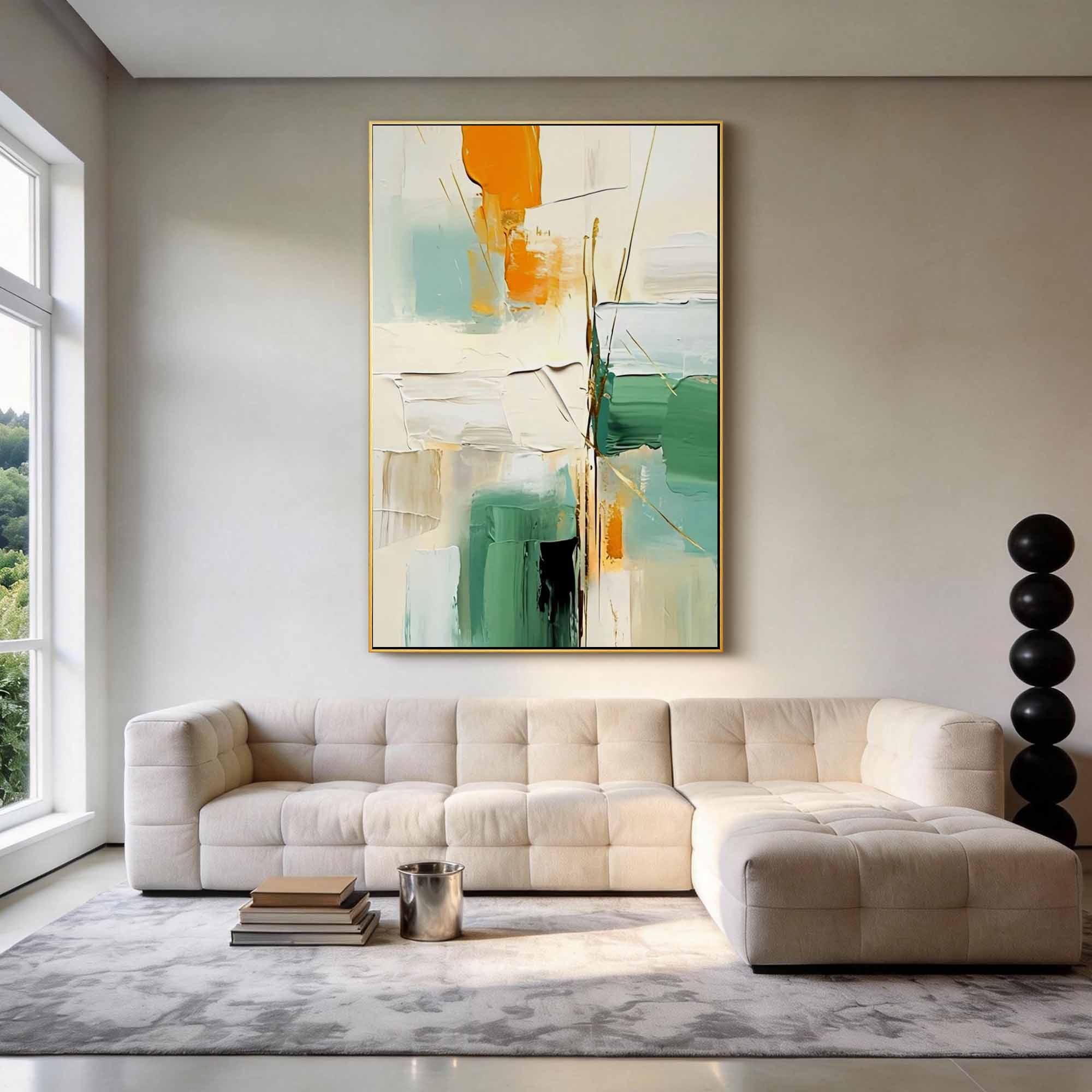 Abstract Canvas Art #AB954