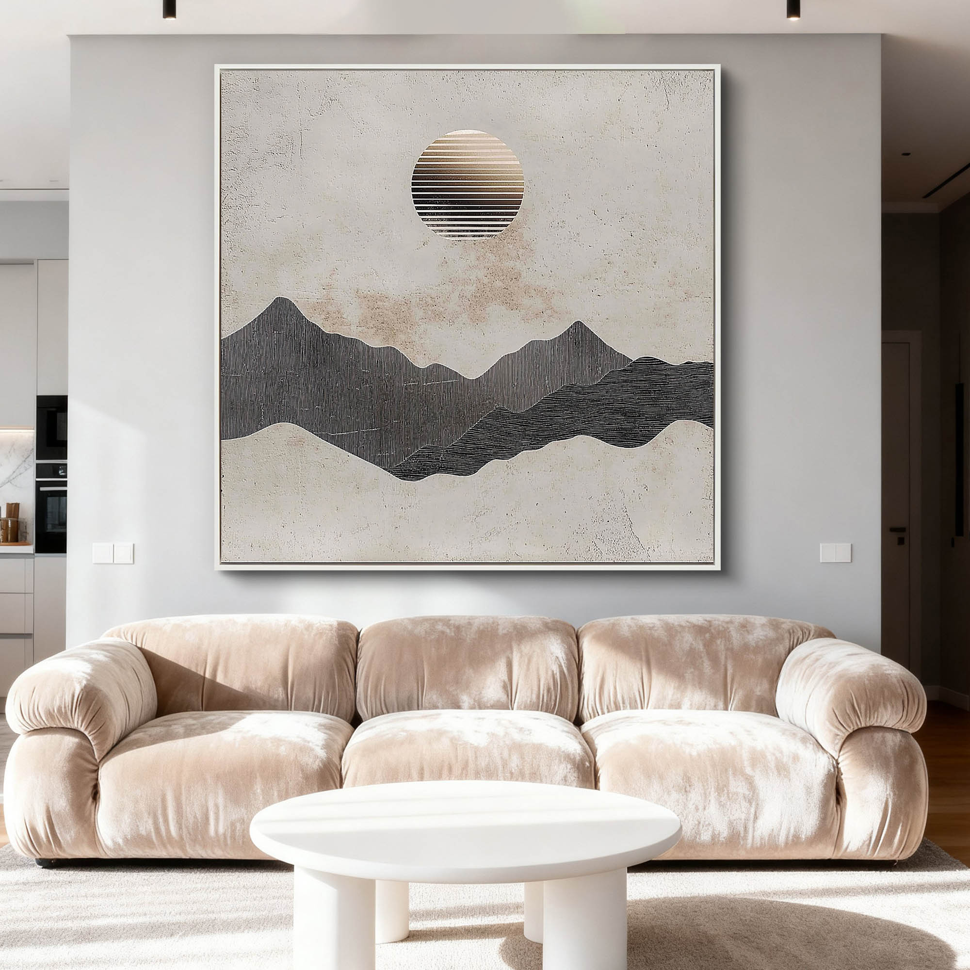 Abstract Canvas Art #AB864