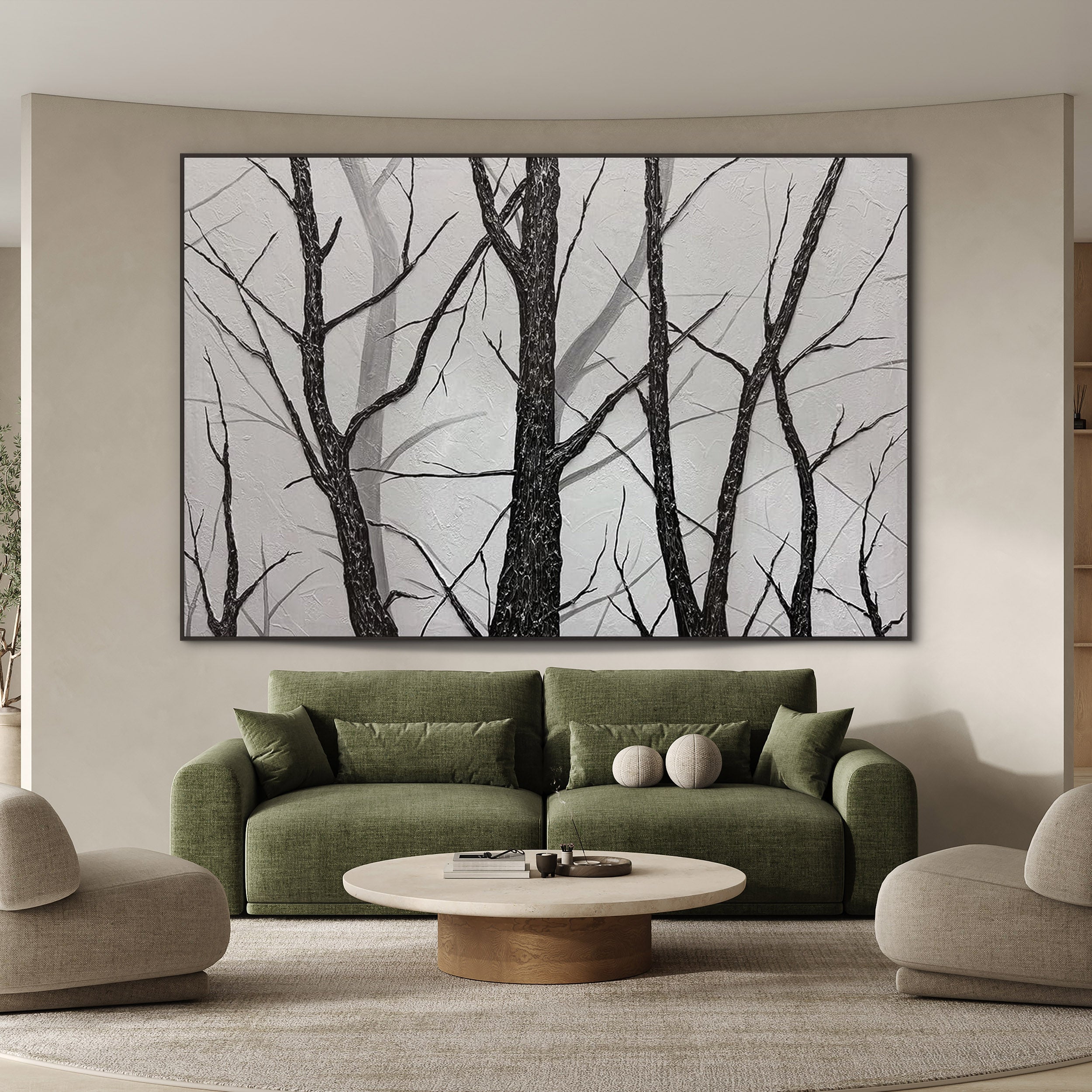Abstract Canvas Art #AB814