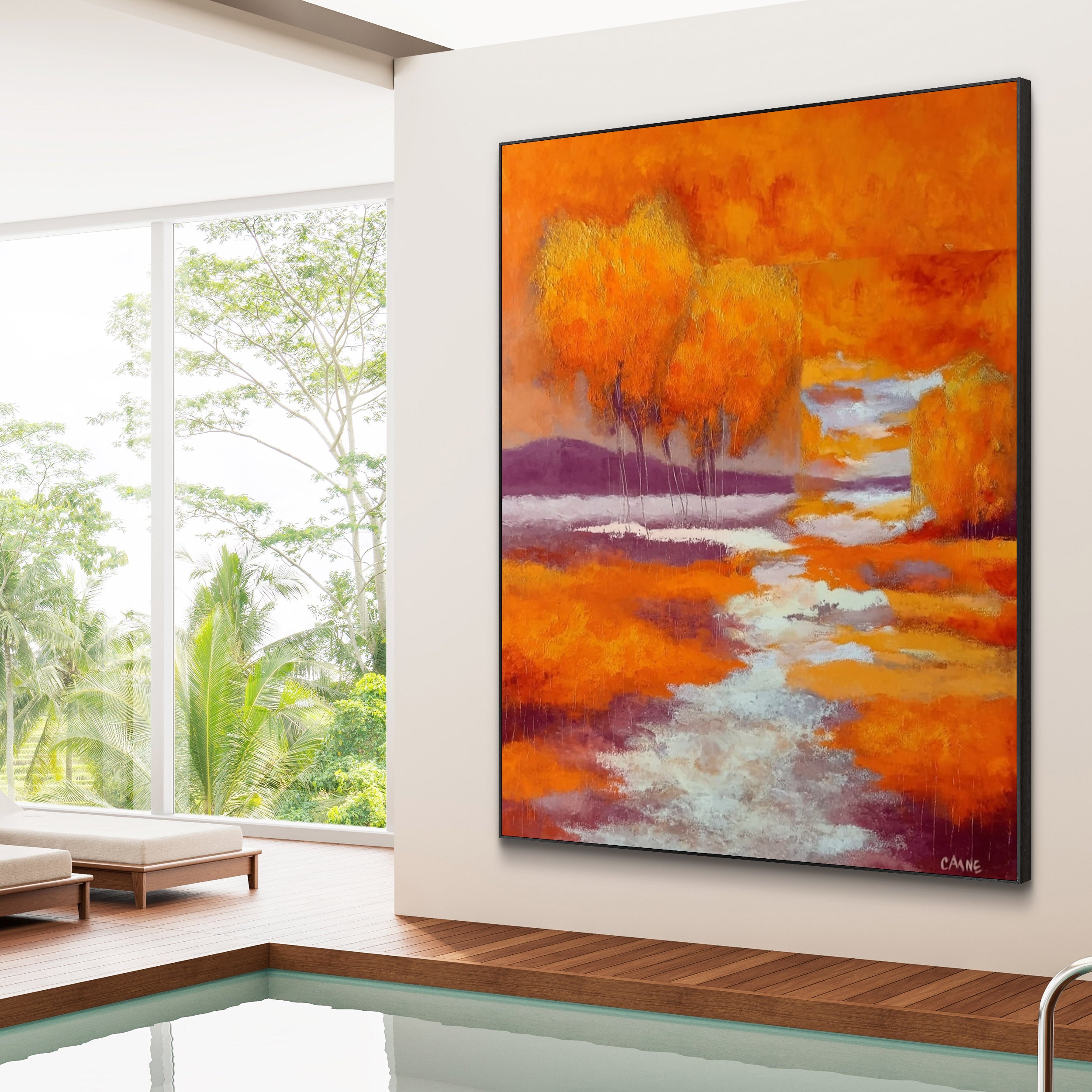 Landscape Canvas Art #LC097