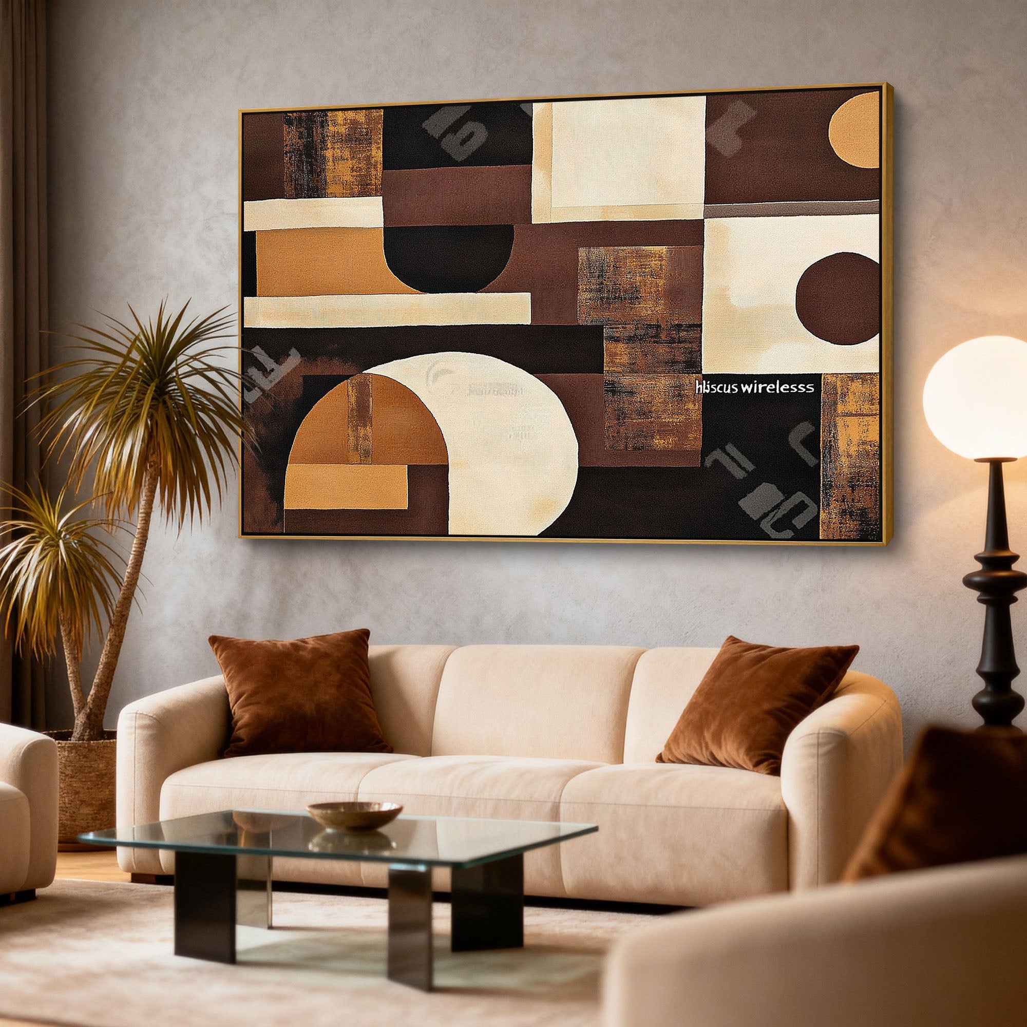 Abstract Canvas Art #AB828