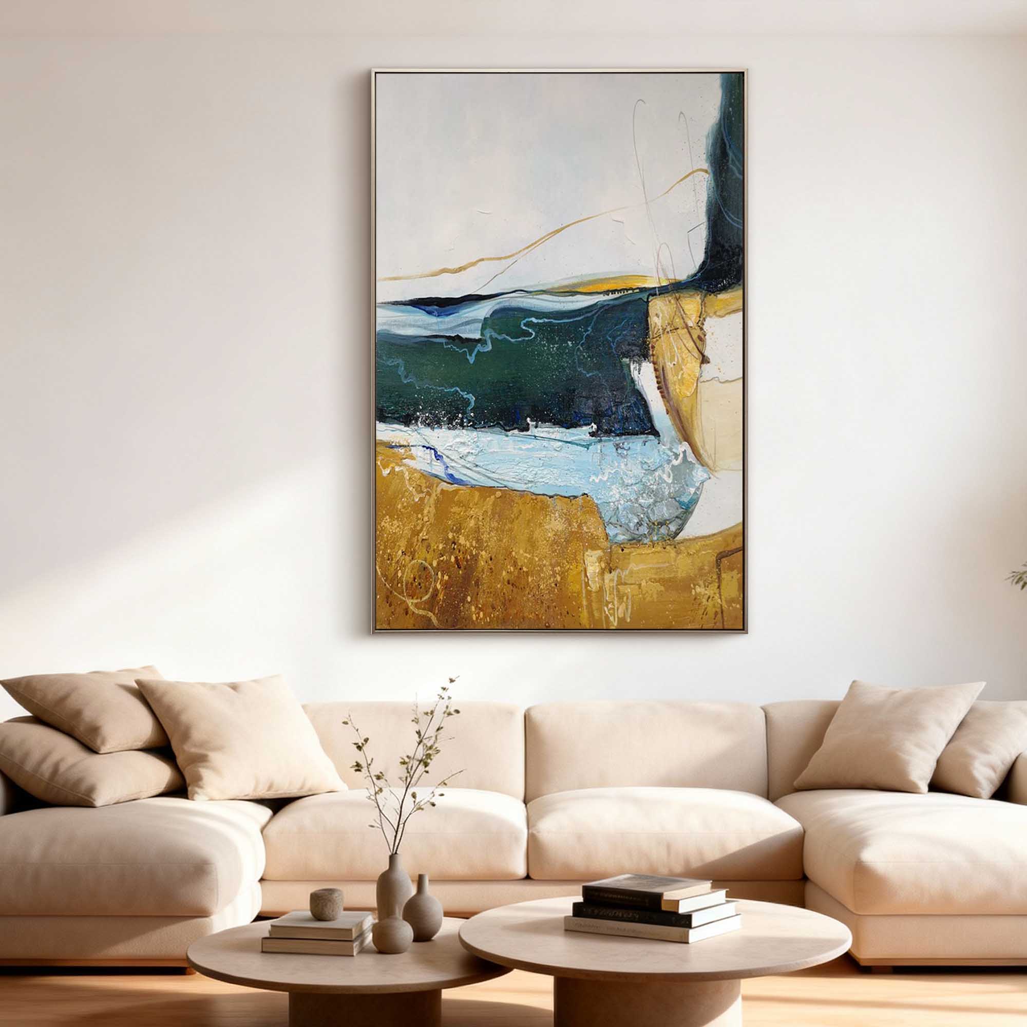 Abstract Canvas Art #AB935