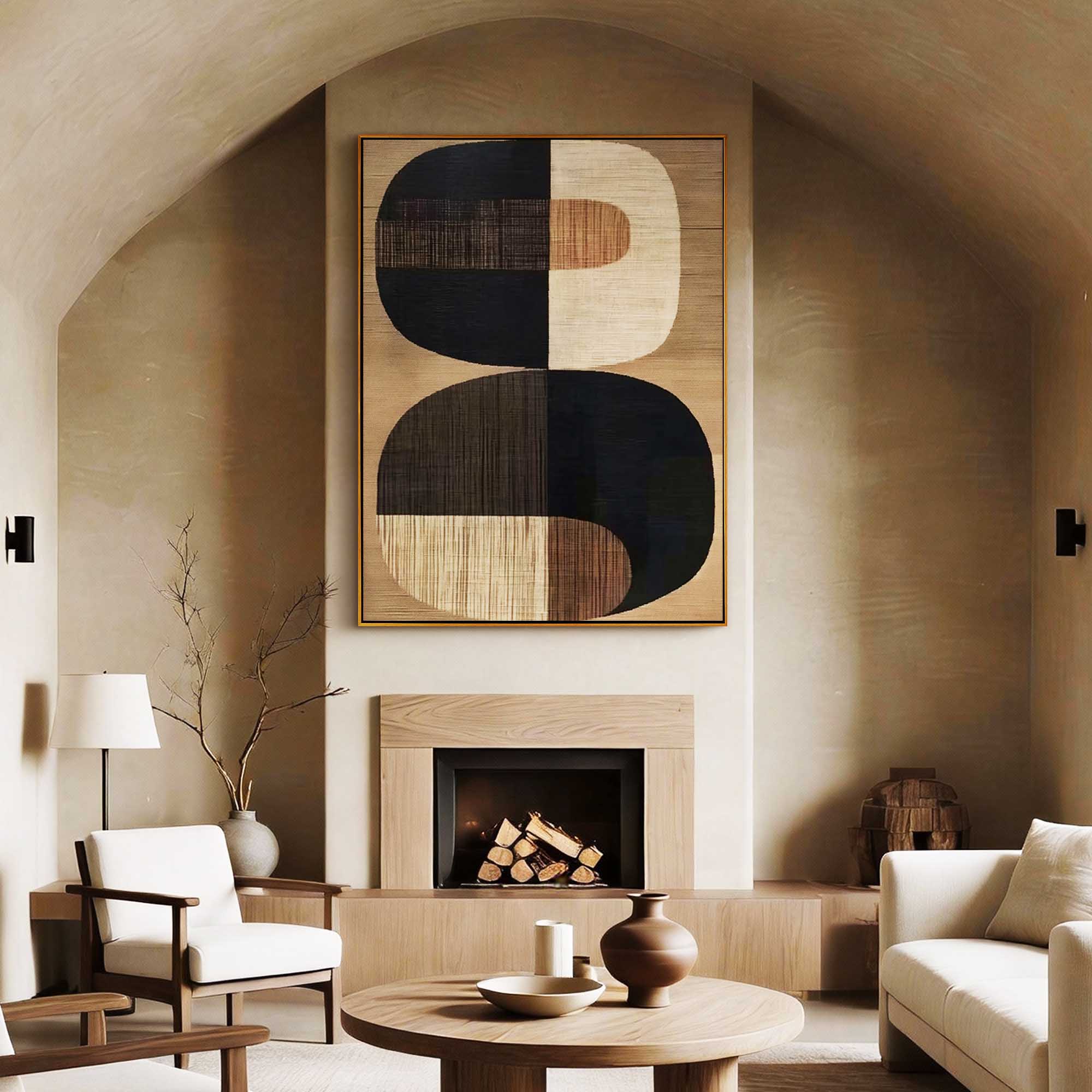 Abstract Canvas Art #AB987