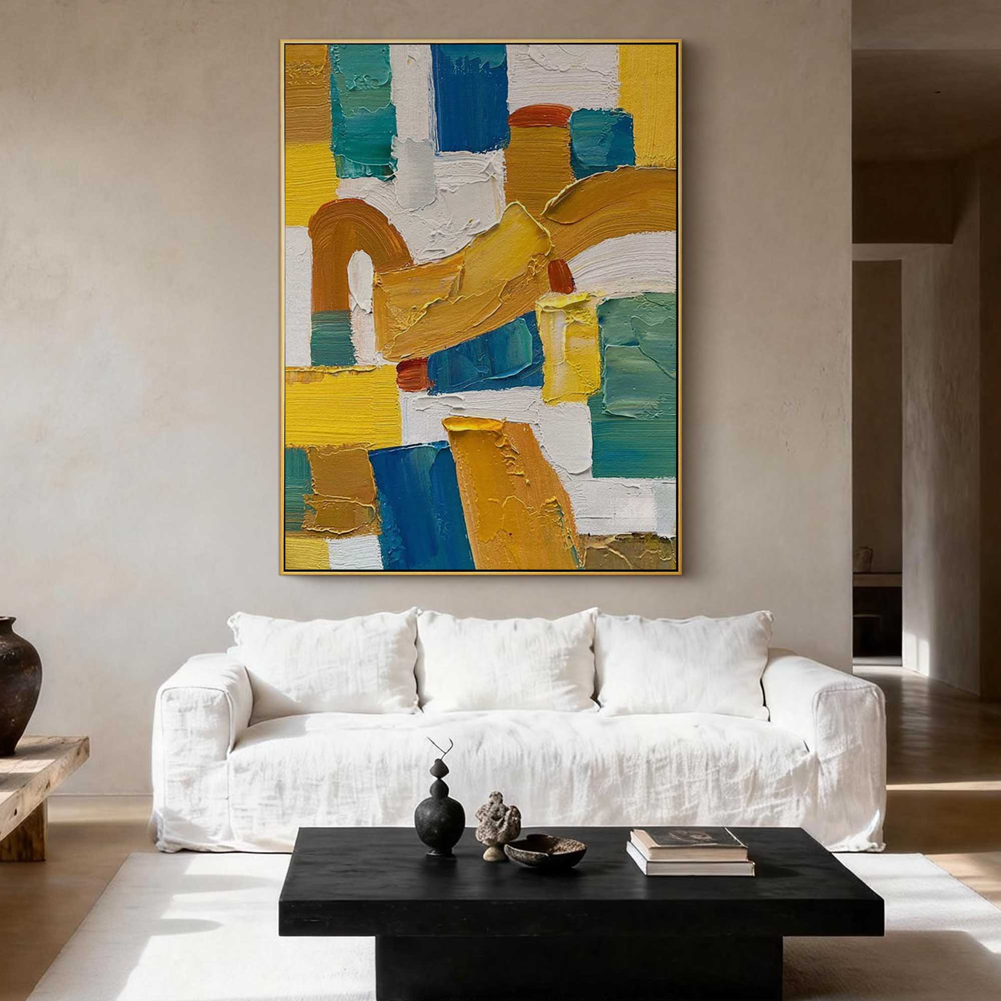 Abstract Canvas Art #AB963
