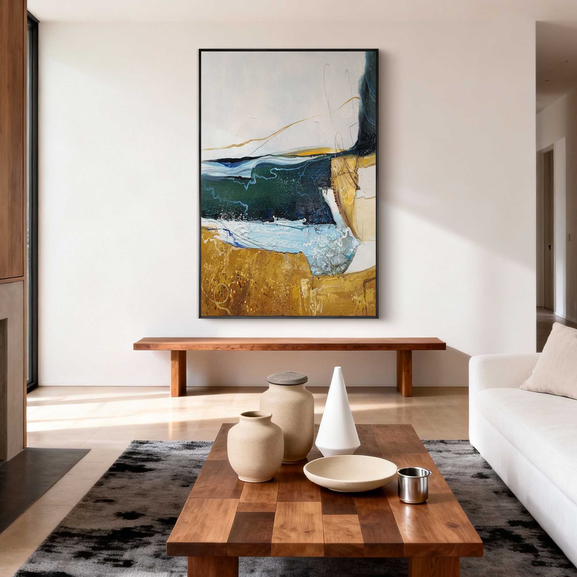 Abstract Canvas Art #AB935