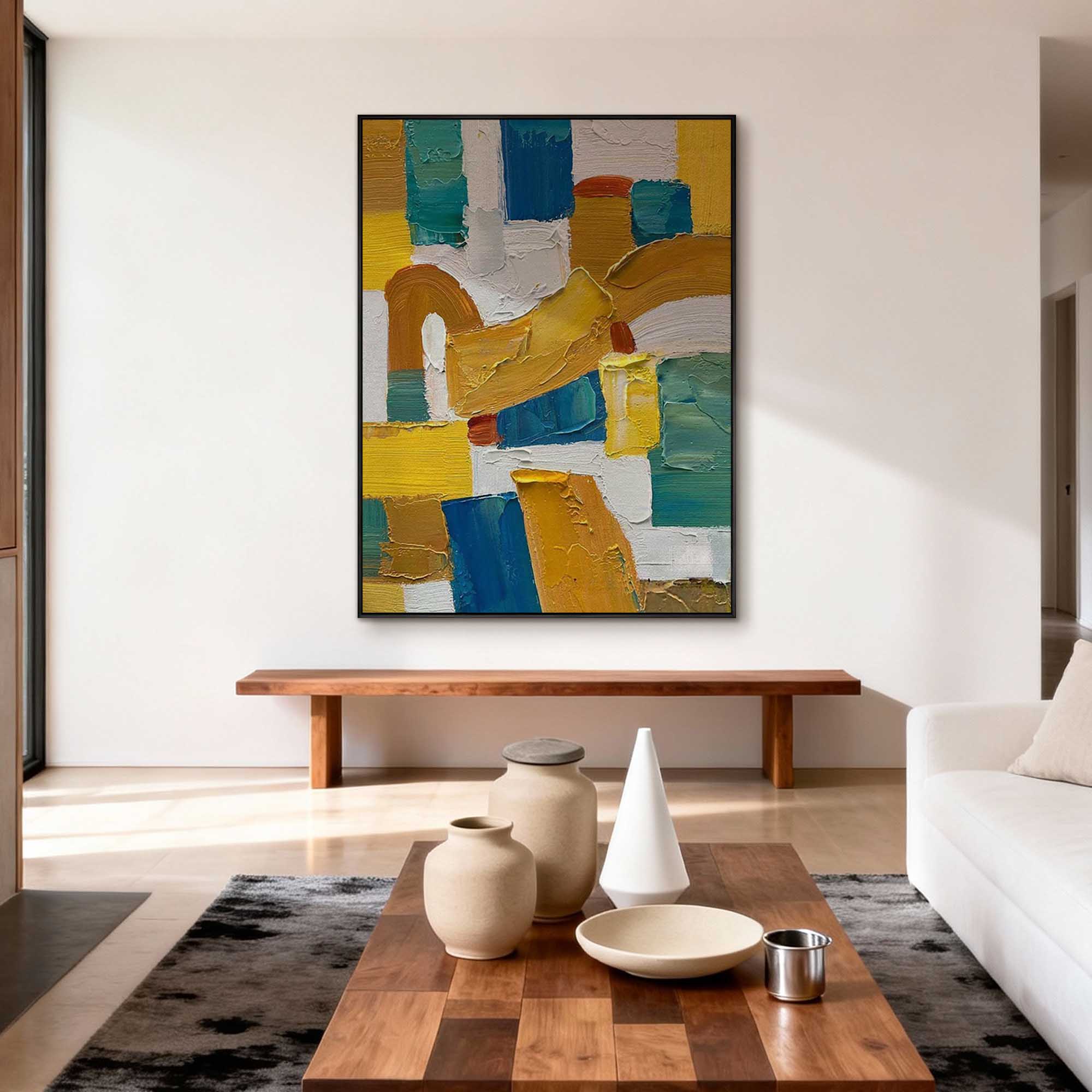 Abstract Canvas Art #AB963