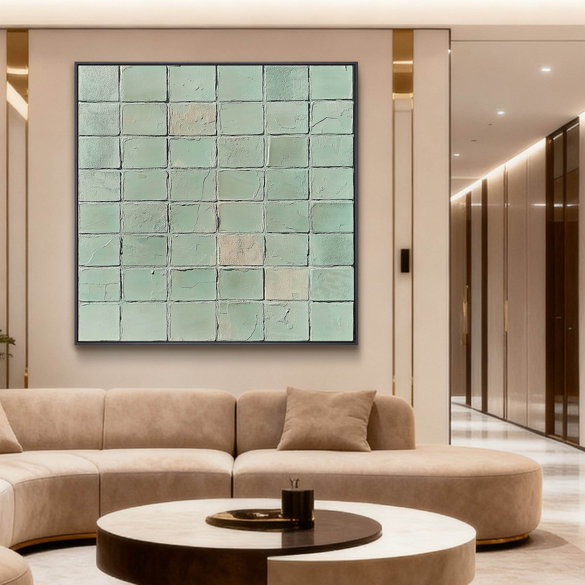 Abstract Canvas Art #AB856