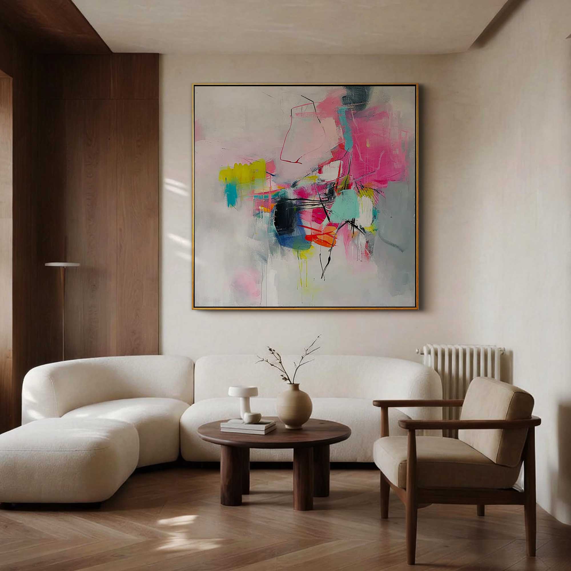 Abstract Canvas Art #AB1001