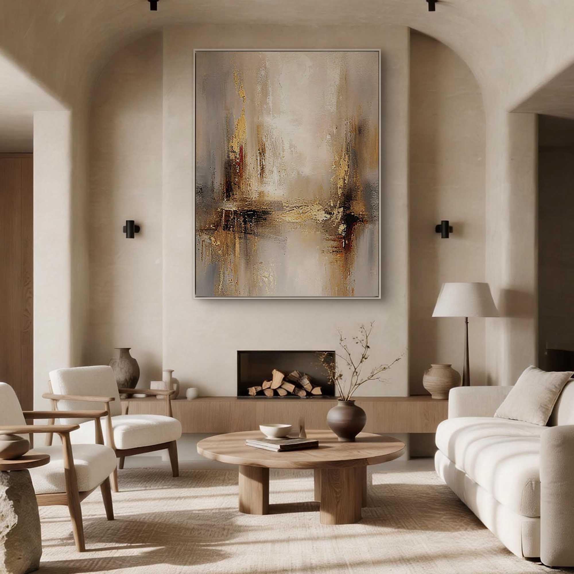 Abstract Canvas Art #AB971