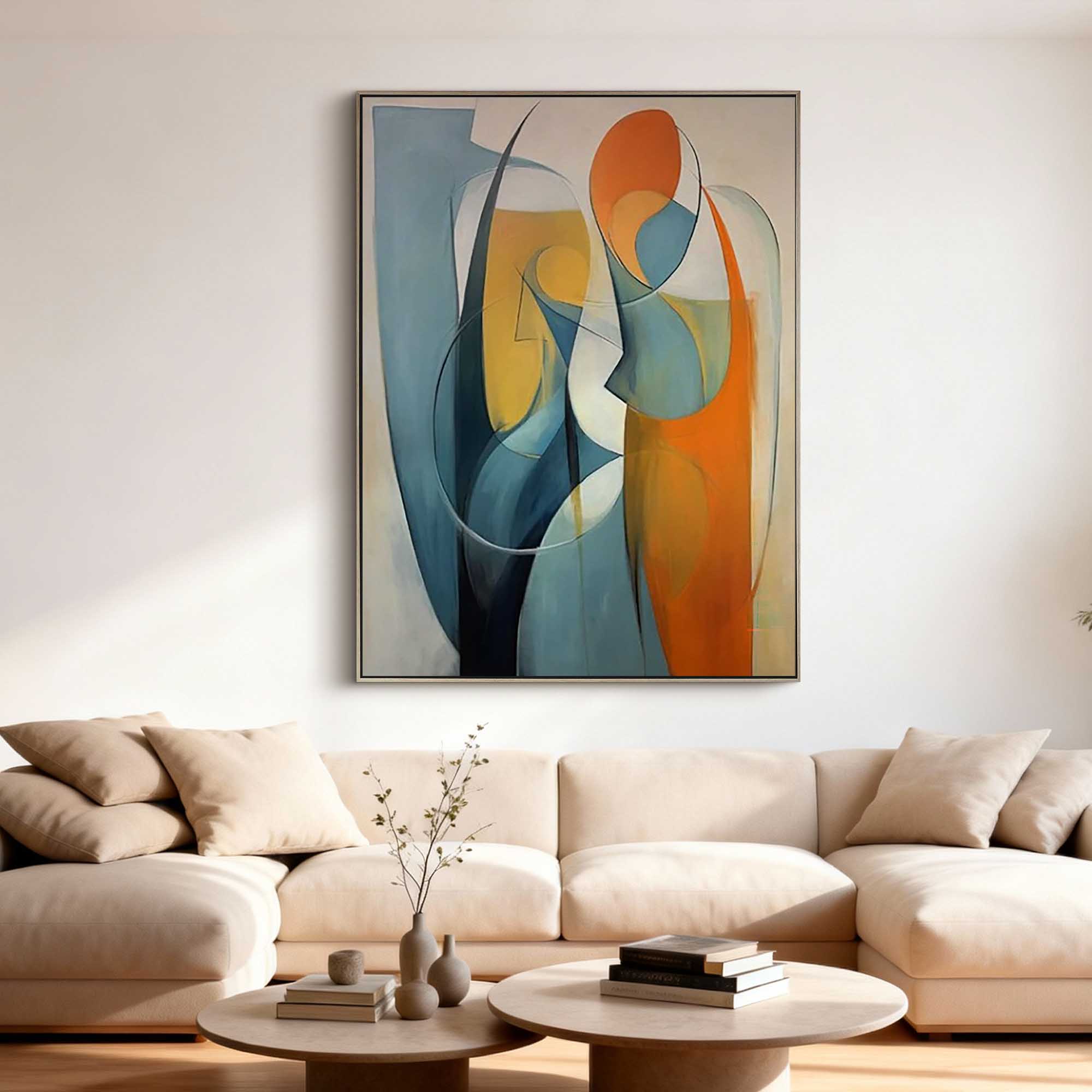 Abstract Canvas Art #AB983