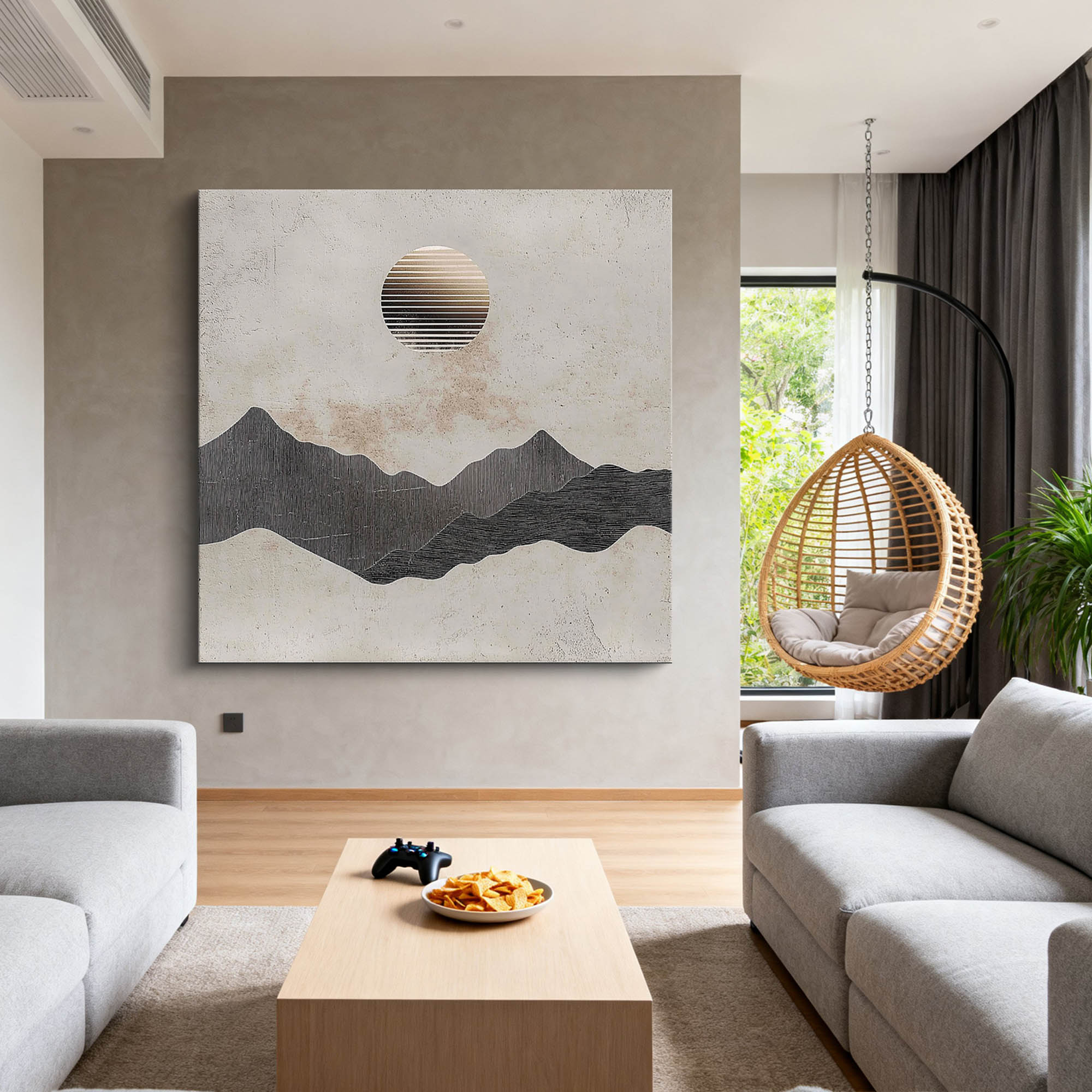 Abstract Canvas Art #AB864